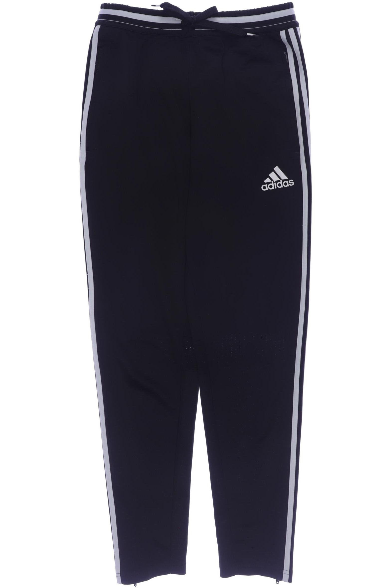 

adidas Damen Stoffhose, schwarz, Gr. 0