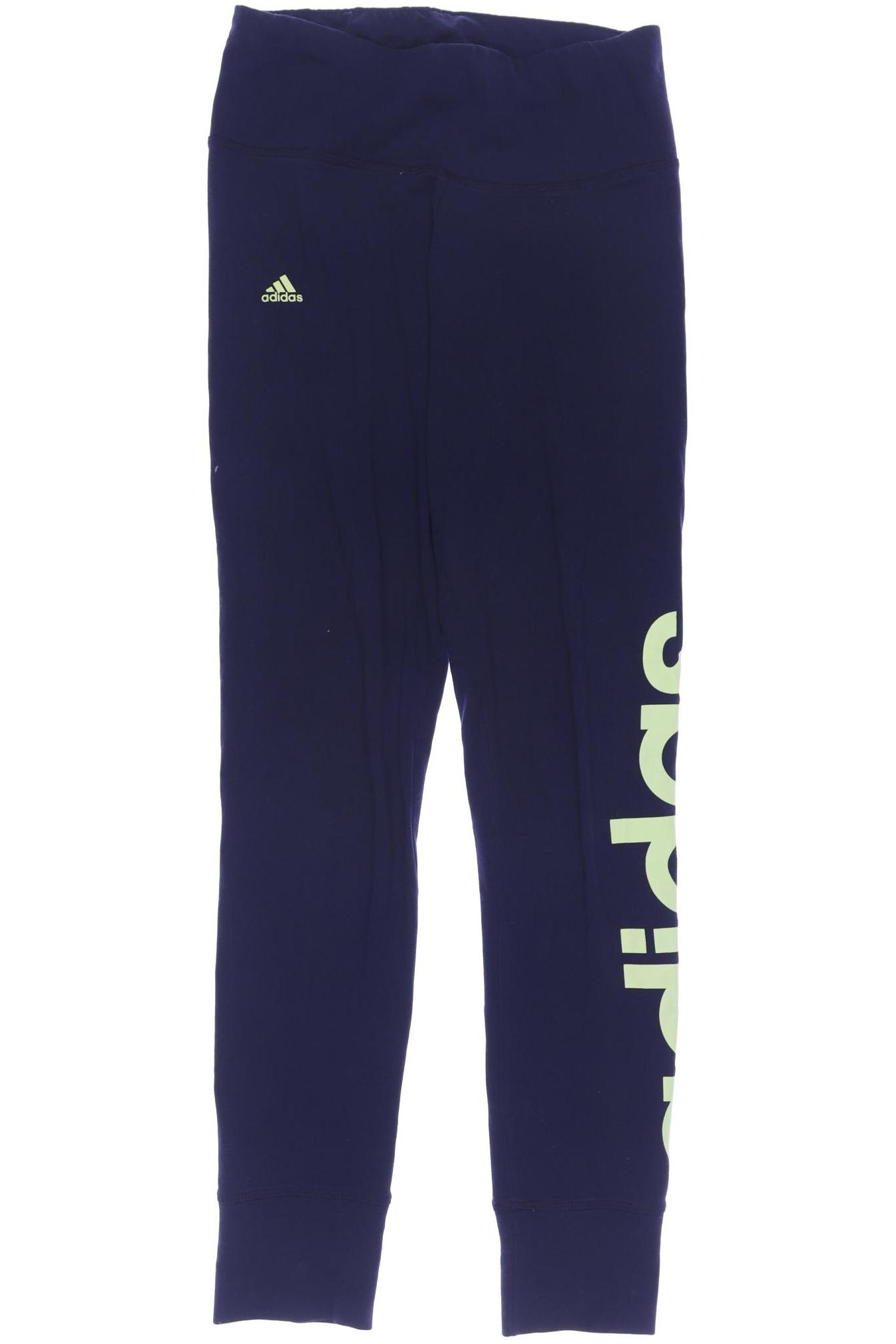 

adidas Damen Stoffhose, marineblau, Gr. 0