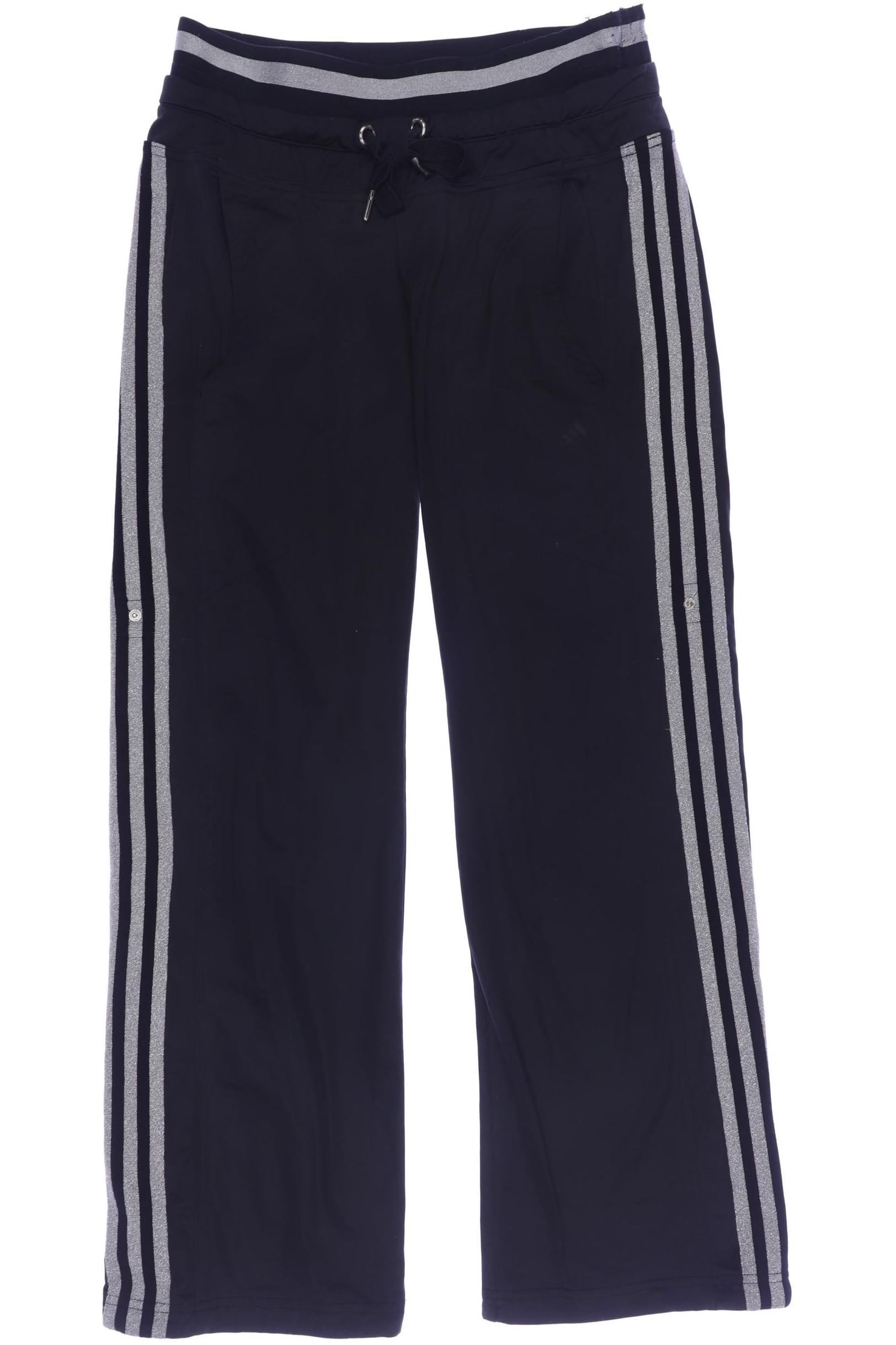 

adidas Damen Stoffhose, schwarz, Gr. 34