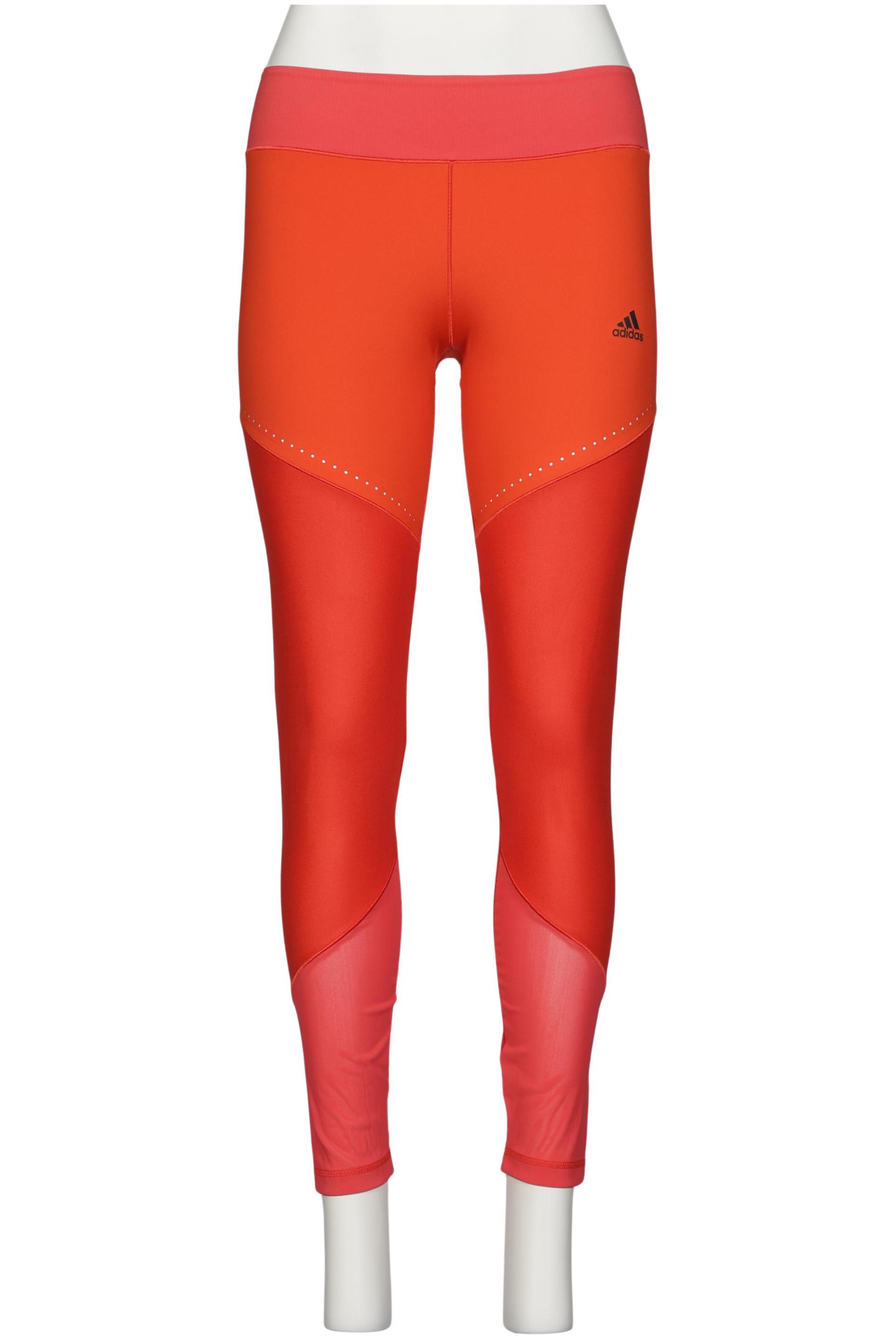 

adidas Damen Stoffhose, rot, Gr. 0