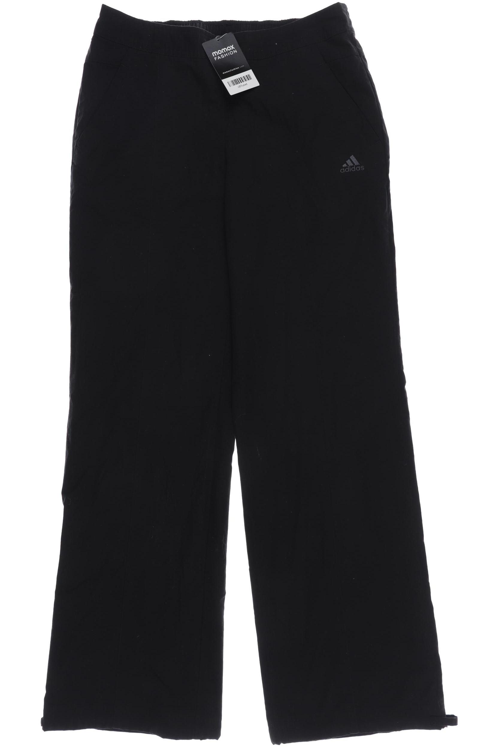 

adidas Damen Stoffhose, schwarz, Gr. 36