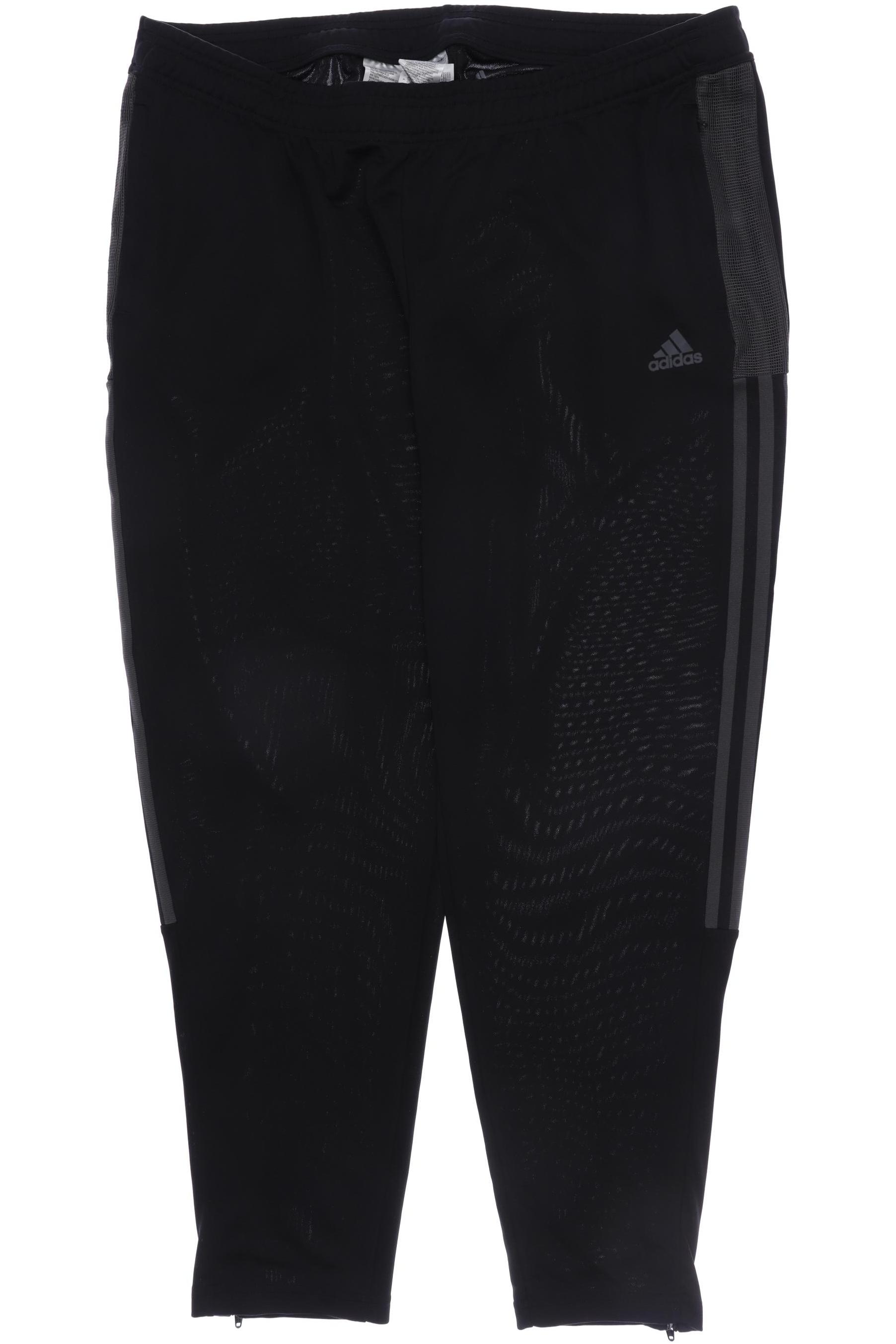 

adidas Damen Stoffhose, schwarz, Gr. 0