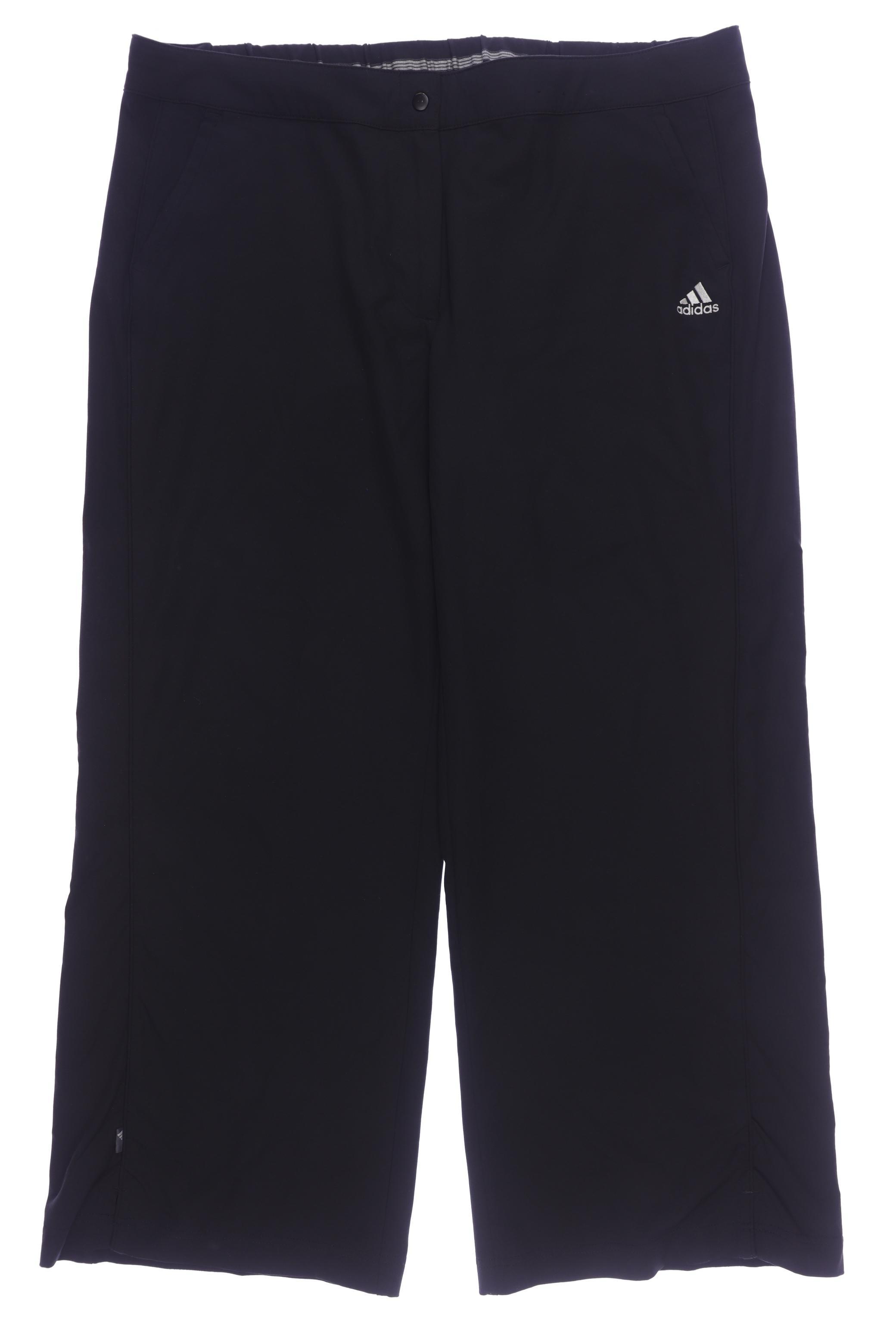 

adidas Damen Stoffhose, schwarz, Gr. 46