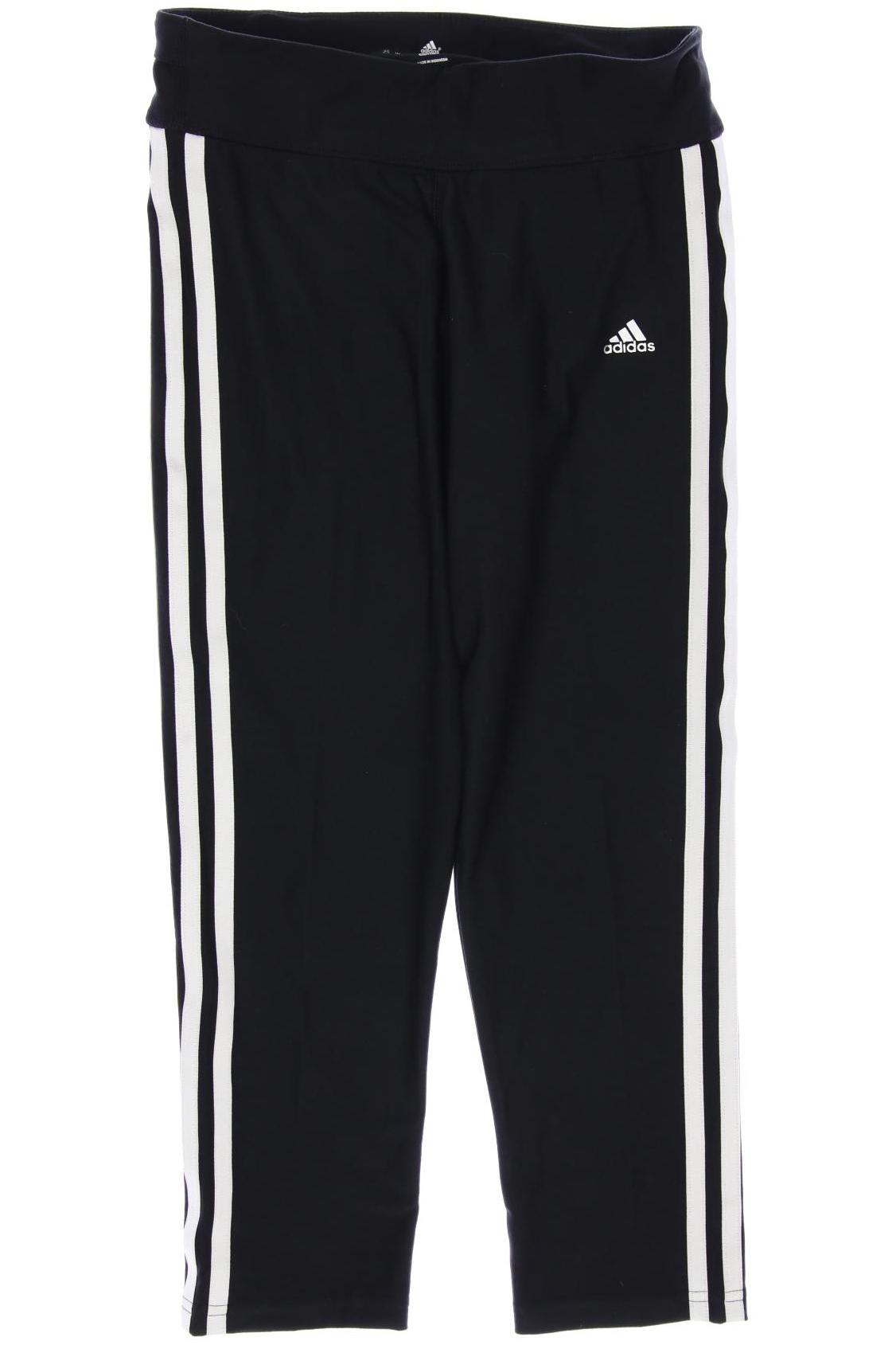 

adidas Damen Stoffhose, schwarz, Gr. 0