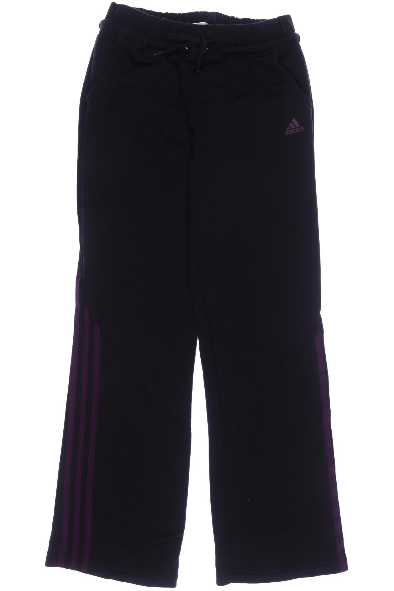 

adidas Damen Stoffhose, schwarz, Gr. 38