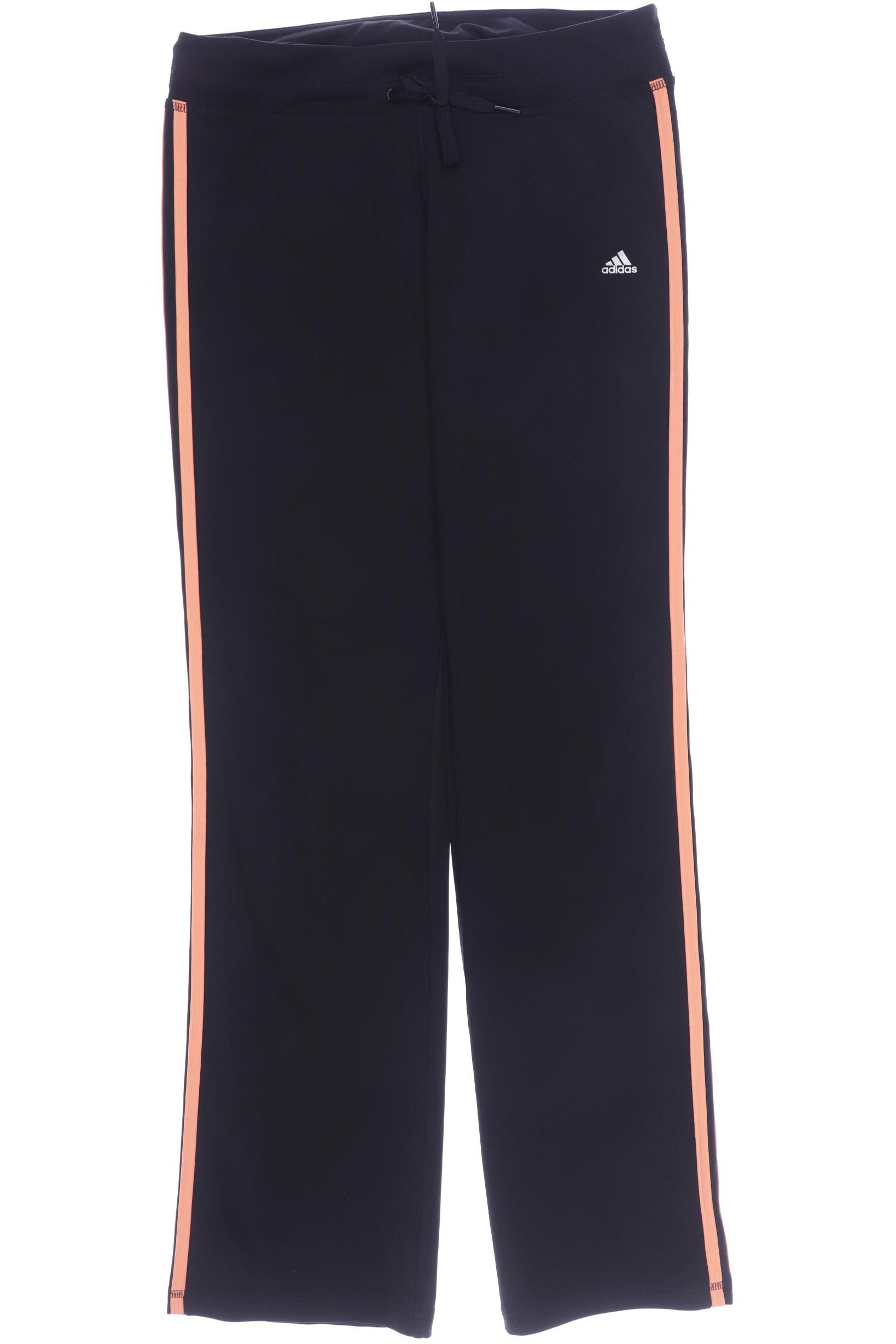 

adidas Damen Stoffhose, schwarz, Gr. 0
