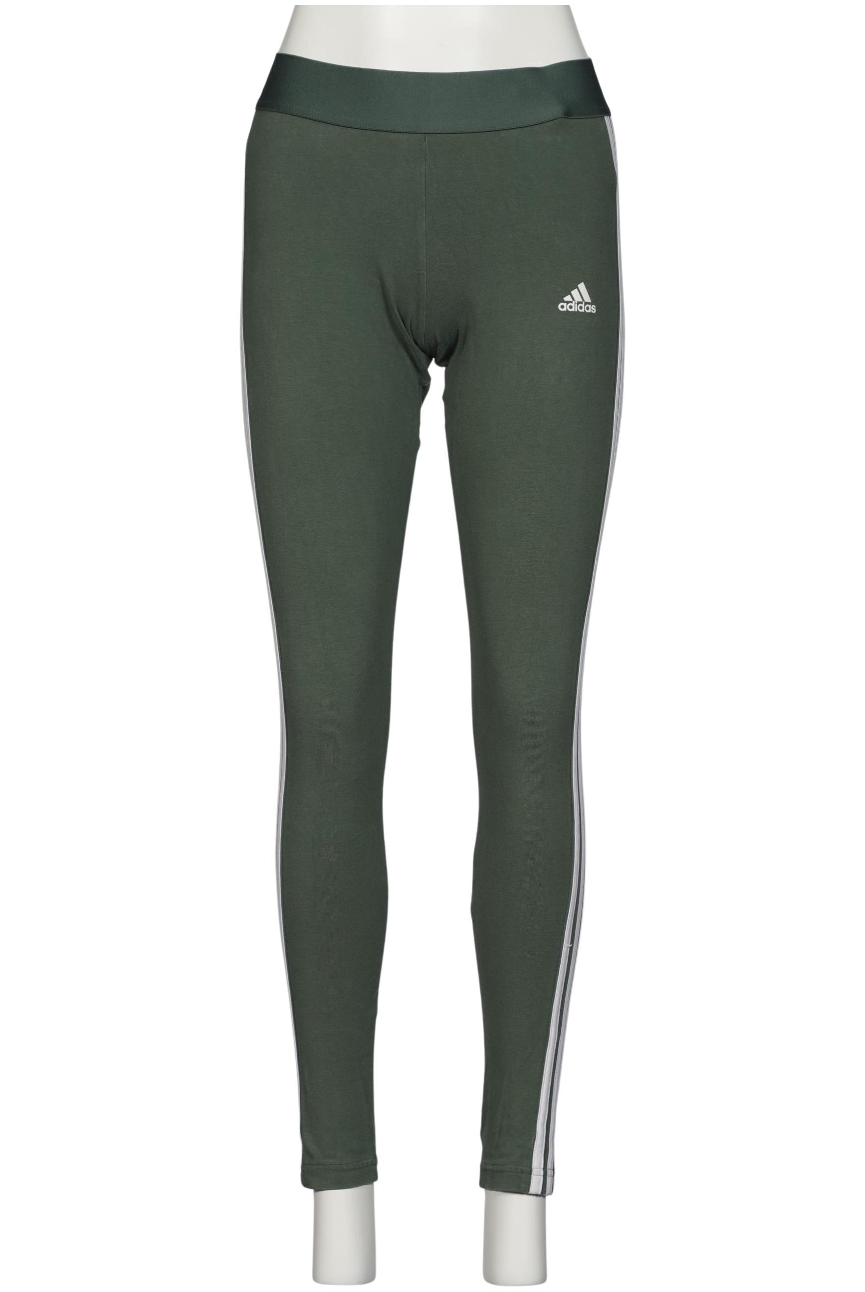 

adidas Damen Stoffhose, grün, Gr. 0