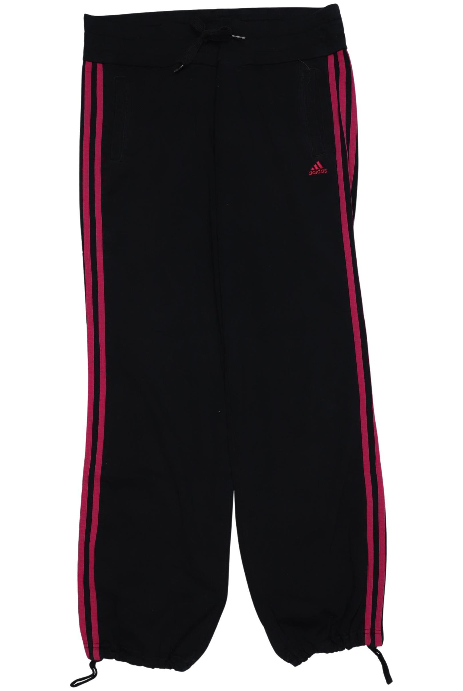 

adidas Damen Stoffhose, schwarz, Gr. 0