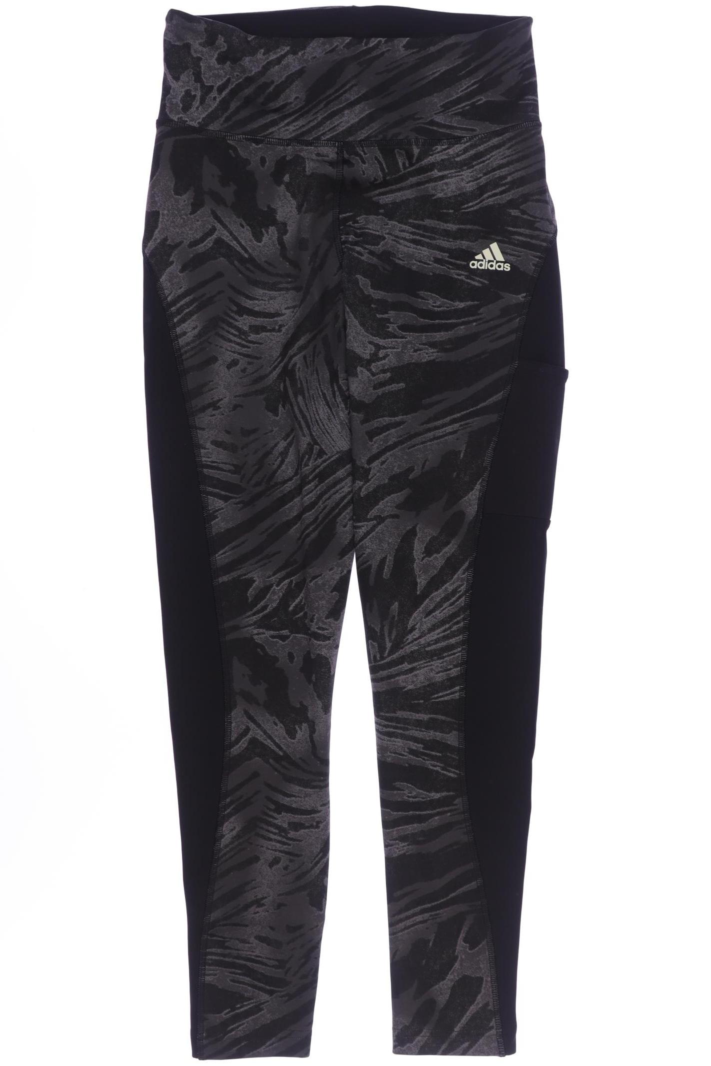 

adidas Damen Stoffhose, grau, Gr. 0