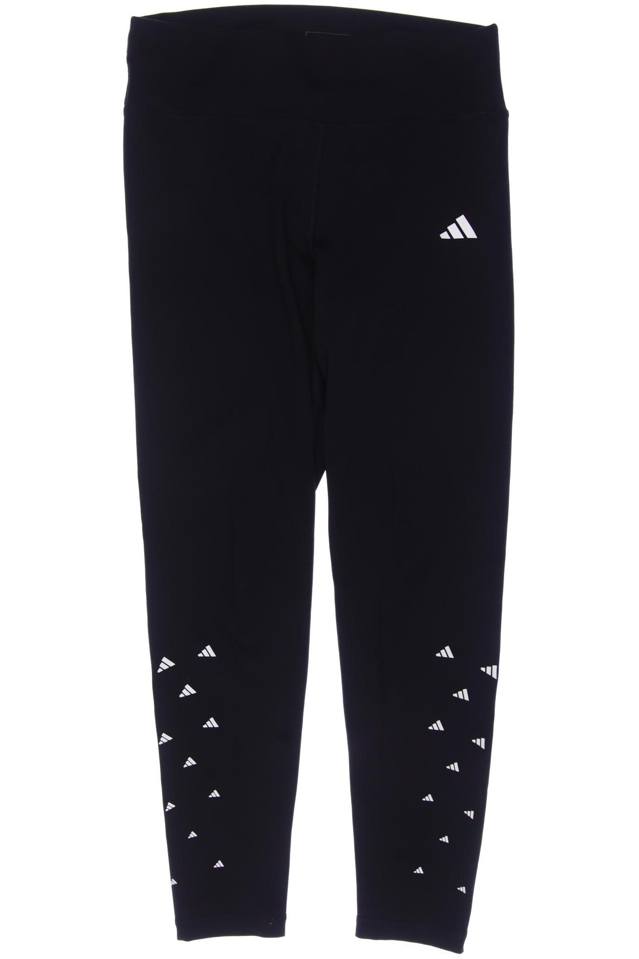 

adidas Damen Stoffhose, schwarz, Gr. 38