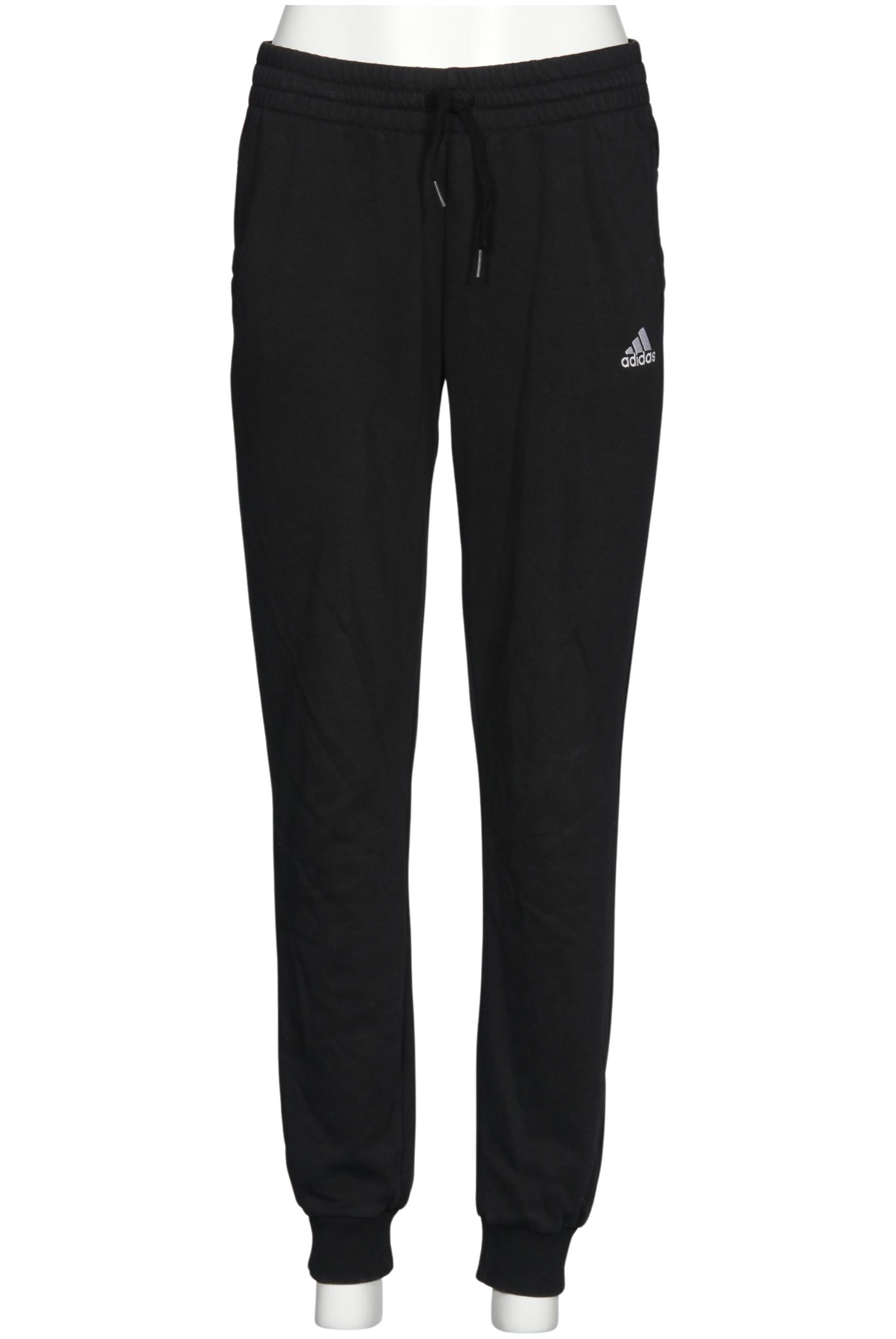 

adidas Damen Stoffhose, schwarz, Gr. 0
