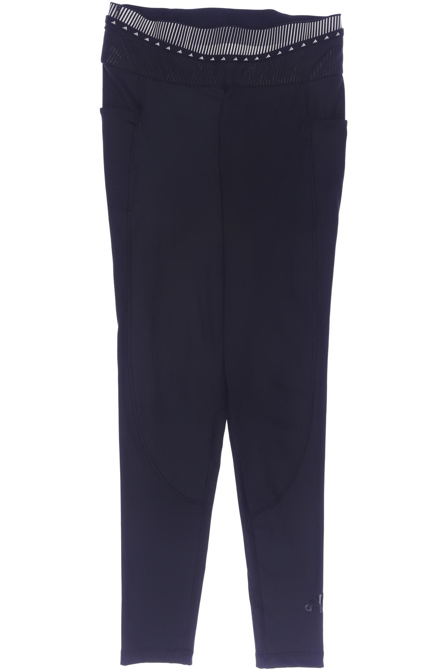 

adidas Damen Stoffhose, schwarz, Gr. 0