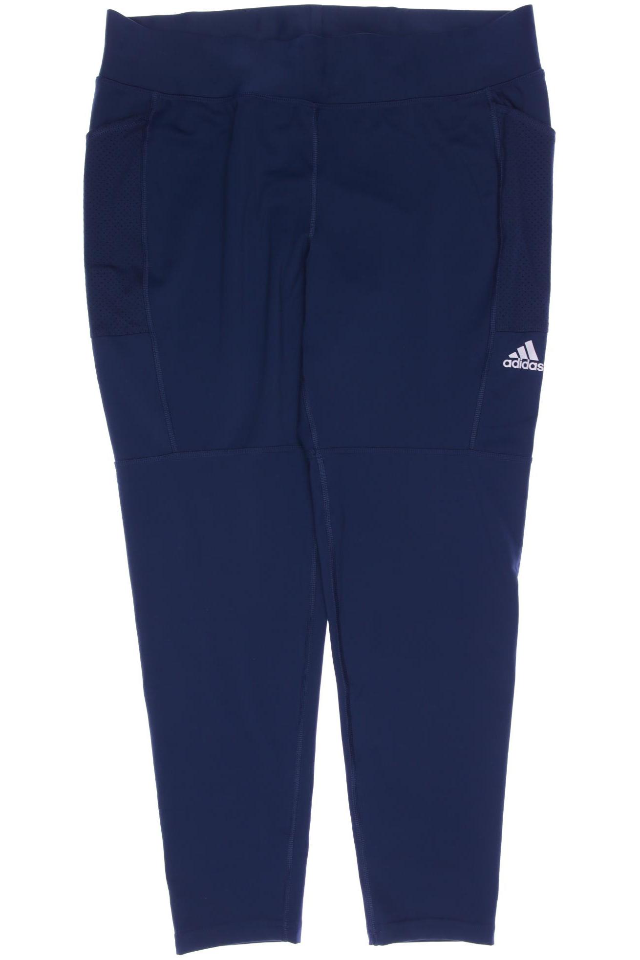 

adidas Damen Stoffhose, blau, Gr. 0