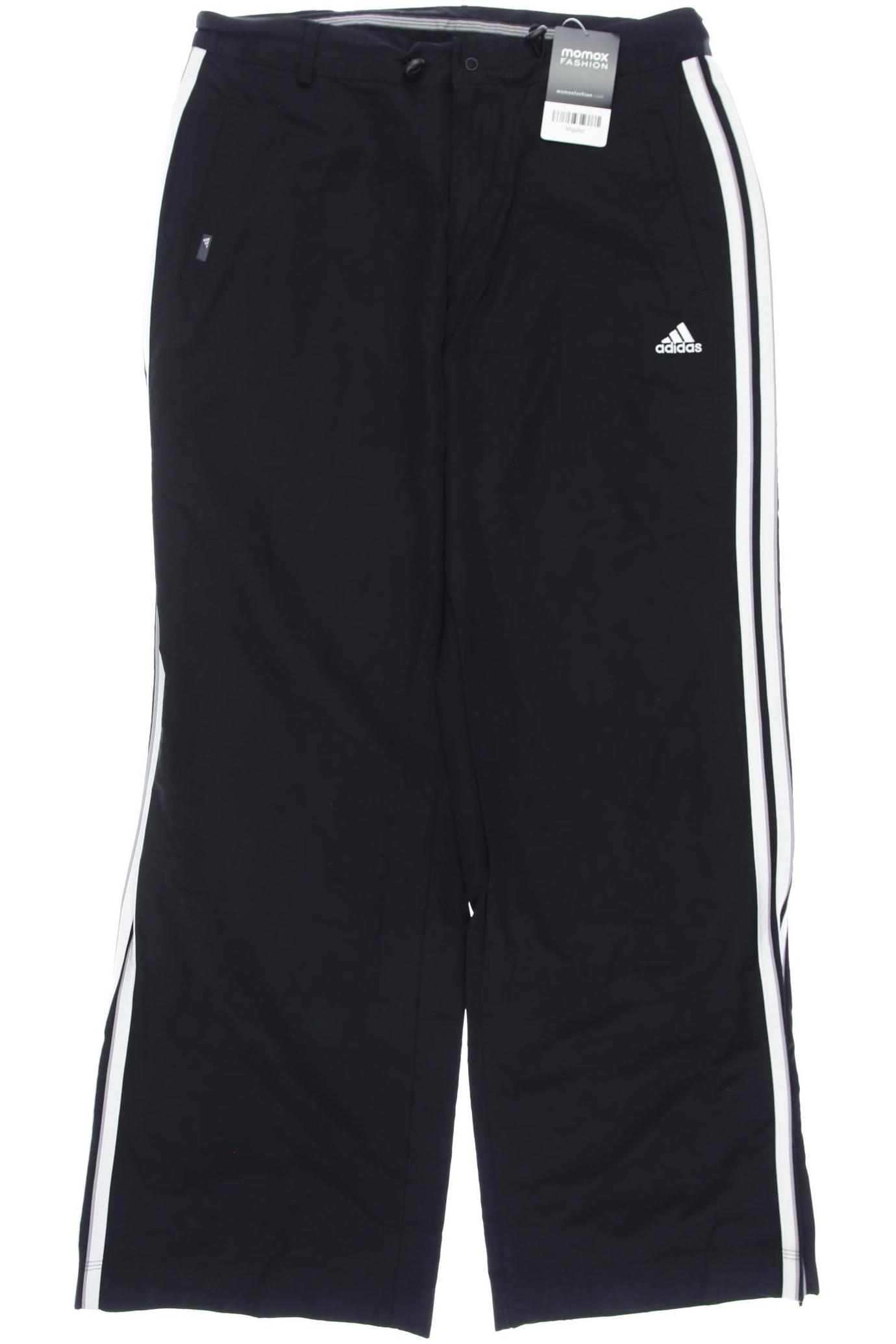 

adidas Damen Stoffhose, schwarz, Gr. 40