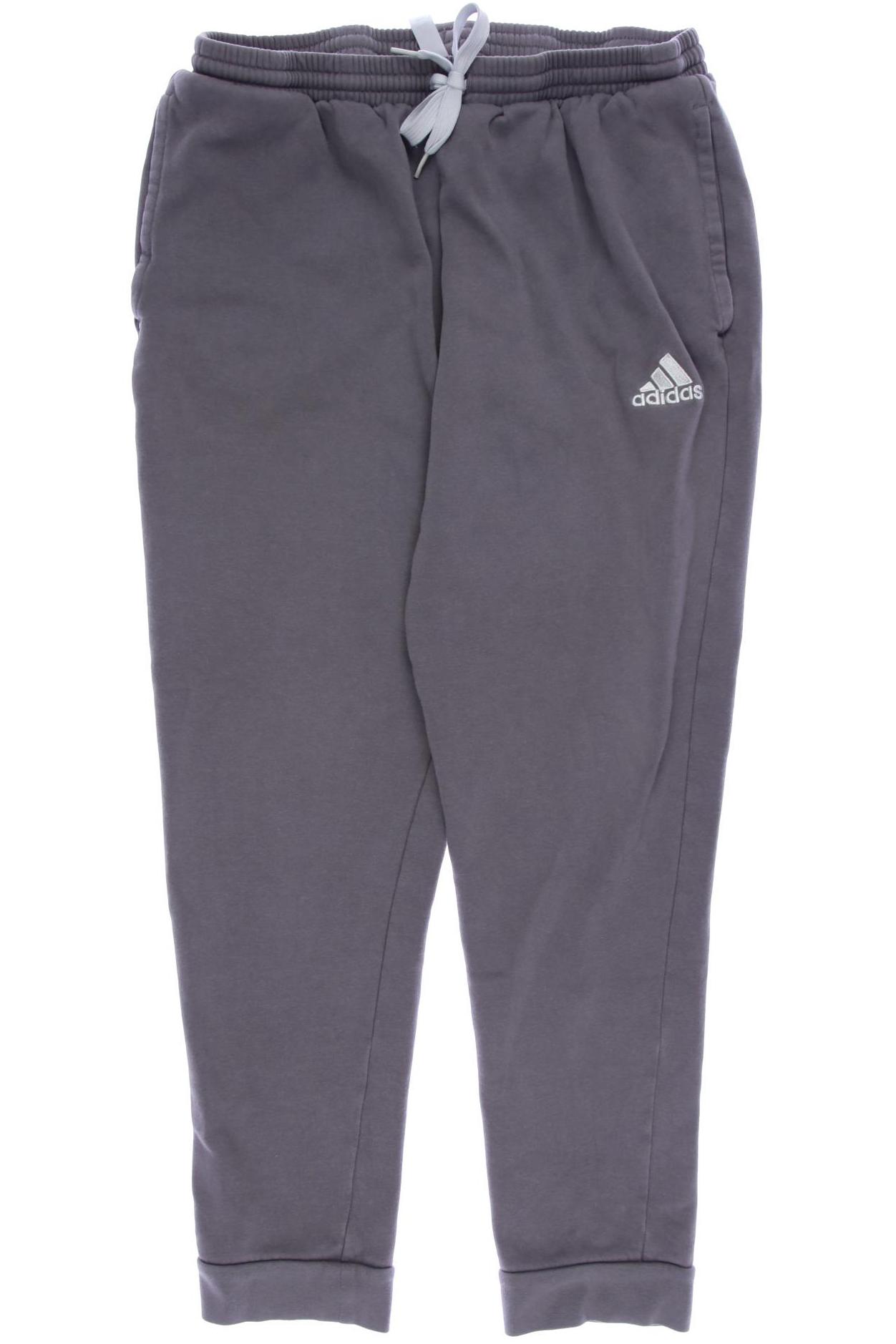 

adidas Damen Stoffhose, grau, Gr. 0