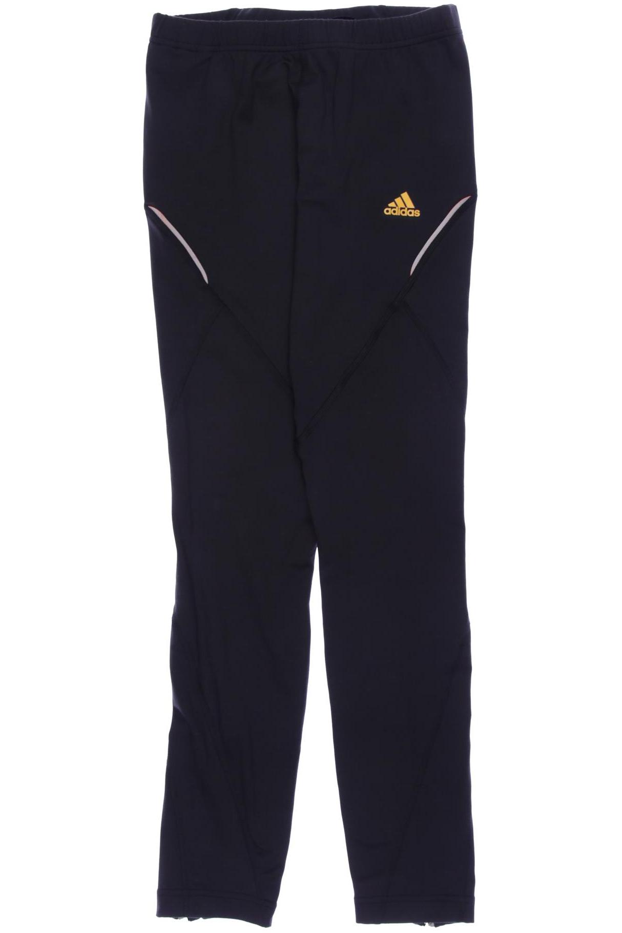 

adidas Damen Stoffhose, schwarz, Gr. 38
