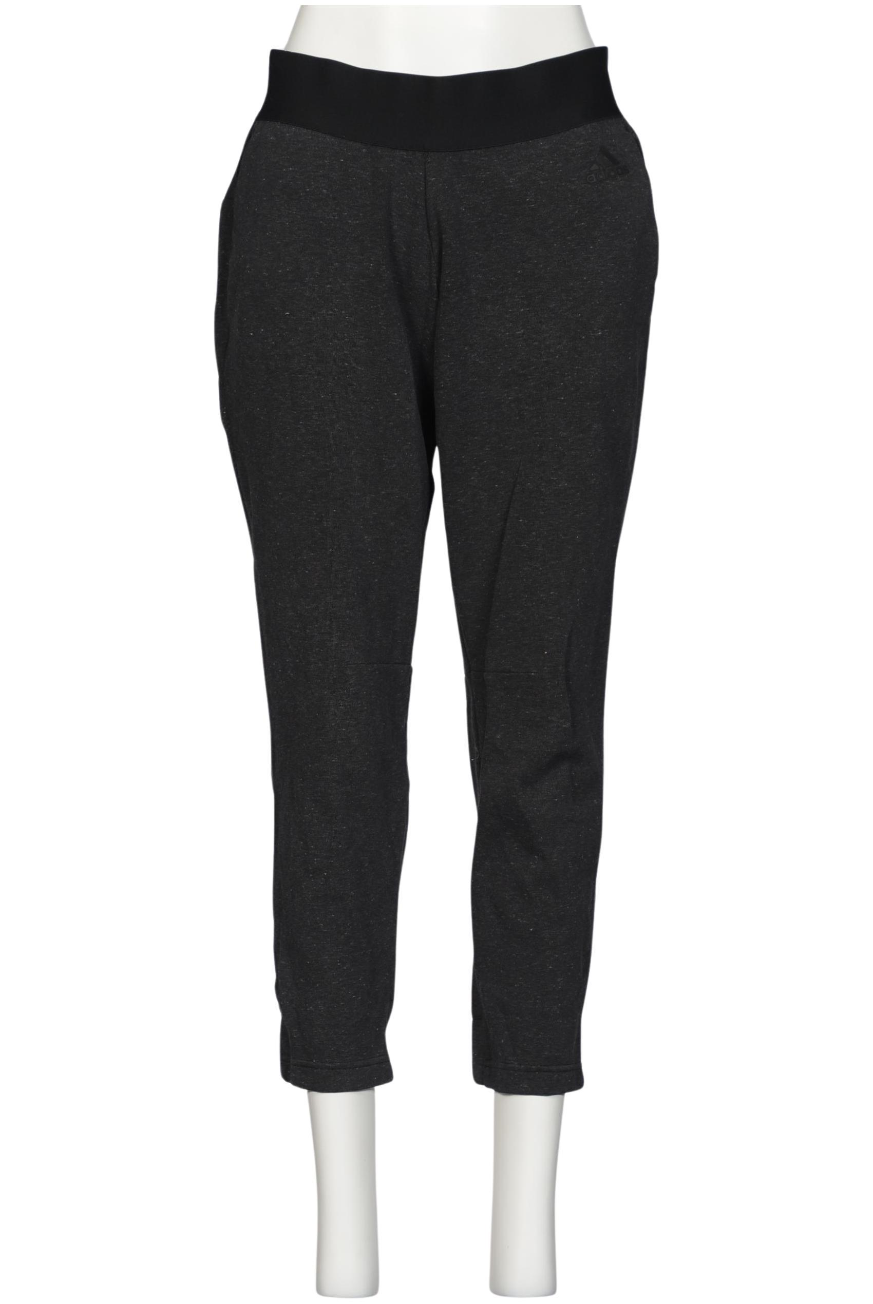 

adidas Damen Stoffhose, grau, Gr. 0