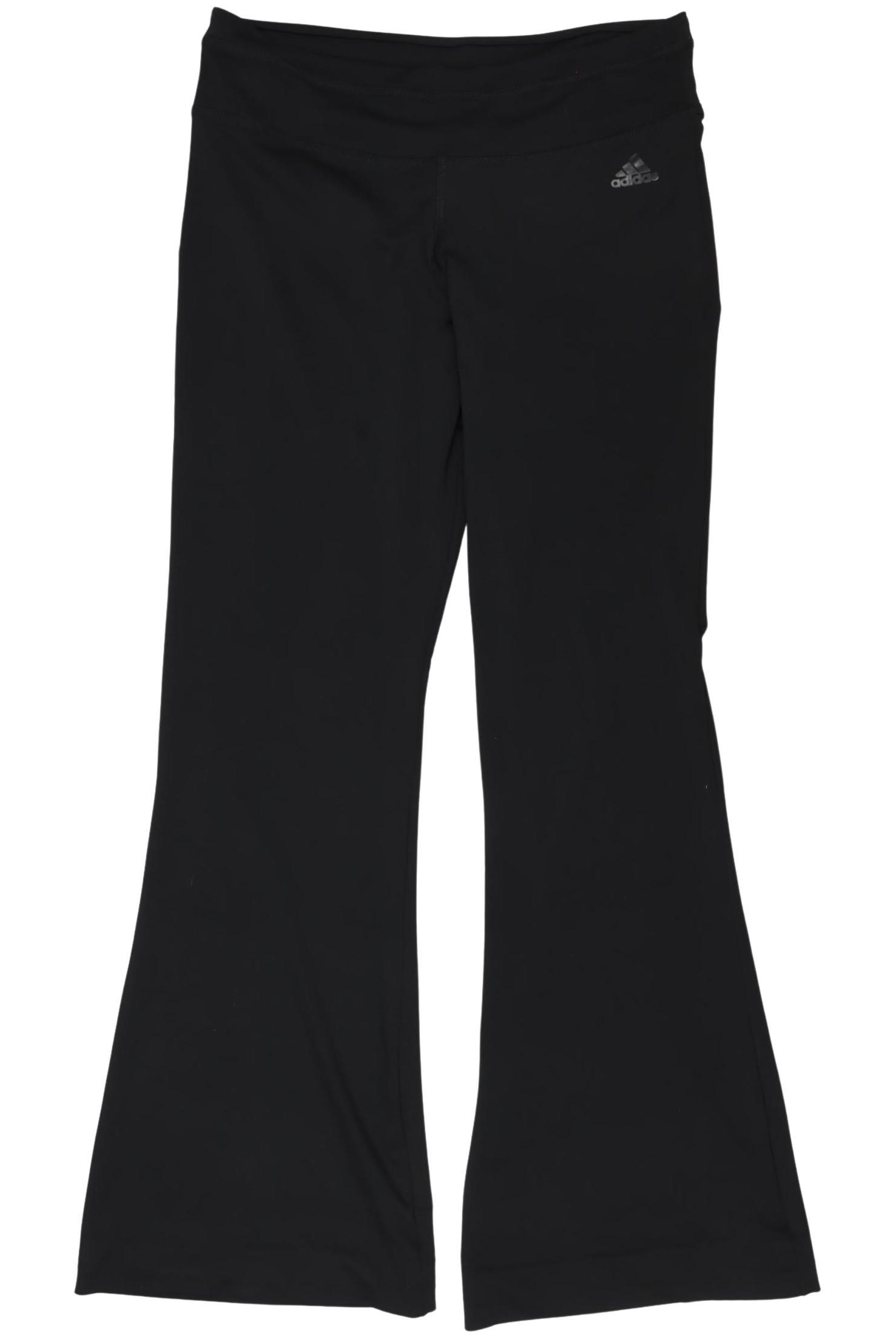 

adidas Damen Stoffhose, schwarz, Gr. 40