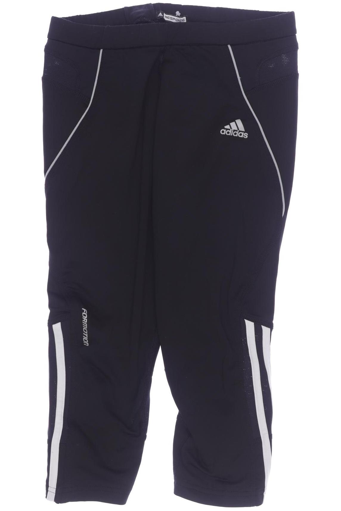 

adidas Damen Stoffhose, schwarz, Gr. 38