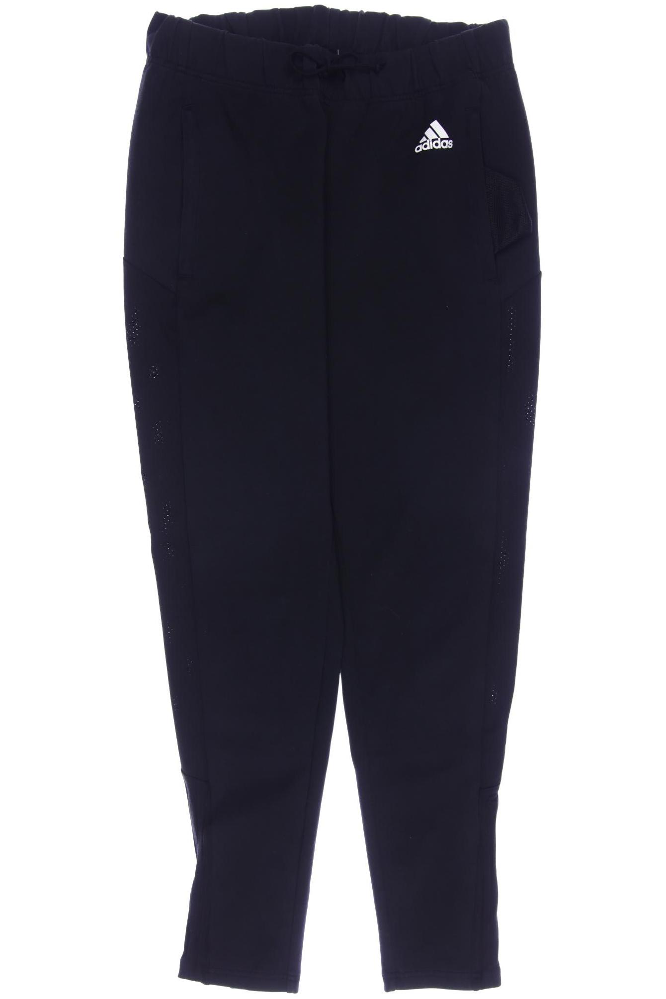 

adidas Damen Stoffhose, schwarz, Gr. 0