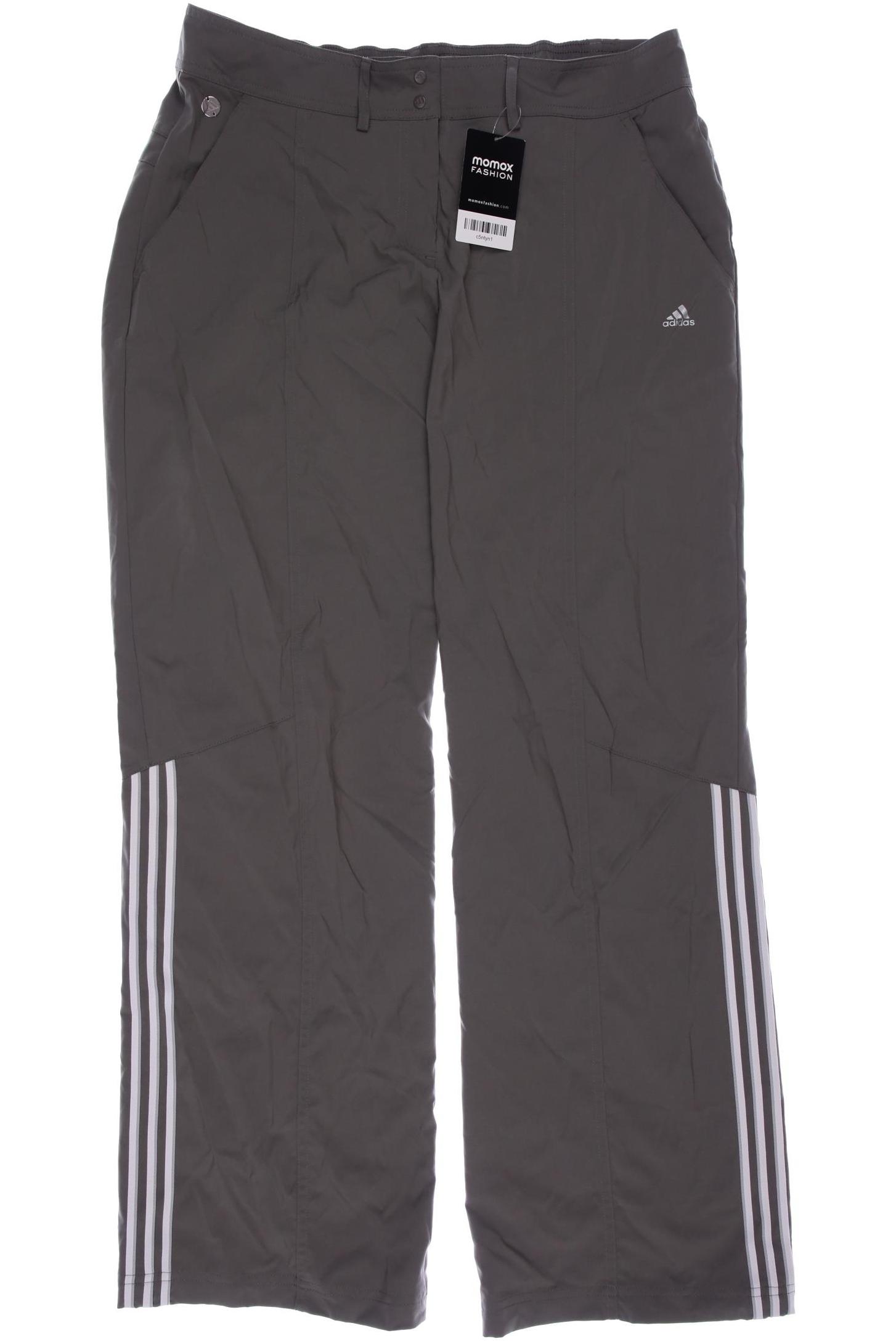 

adidas Damen Stoffhose, grün, Gr. 40