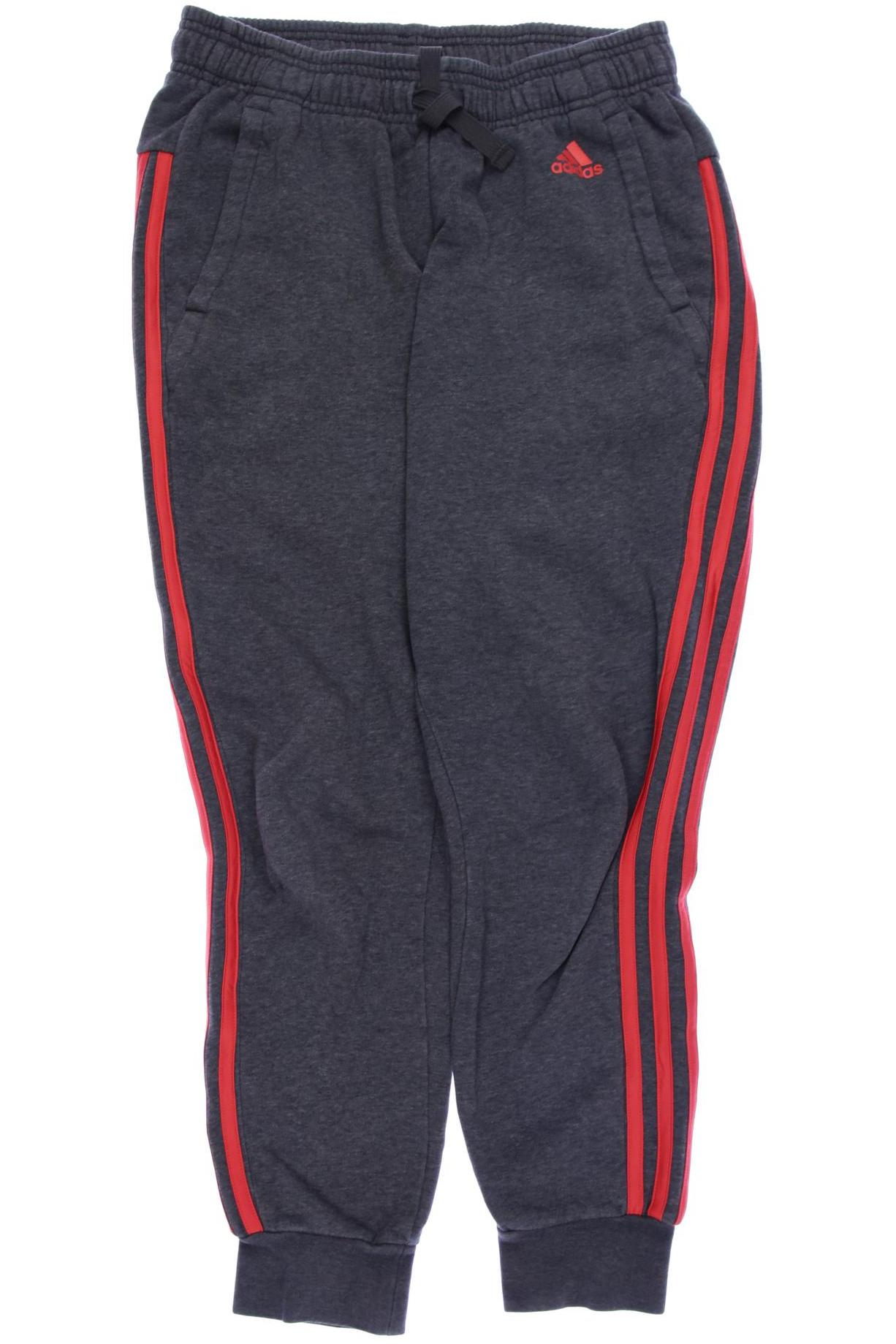 

adidas Damen Stoffhose, grau, Gr. 0