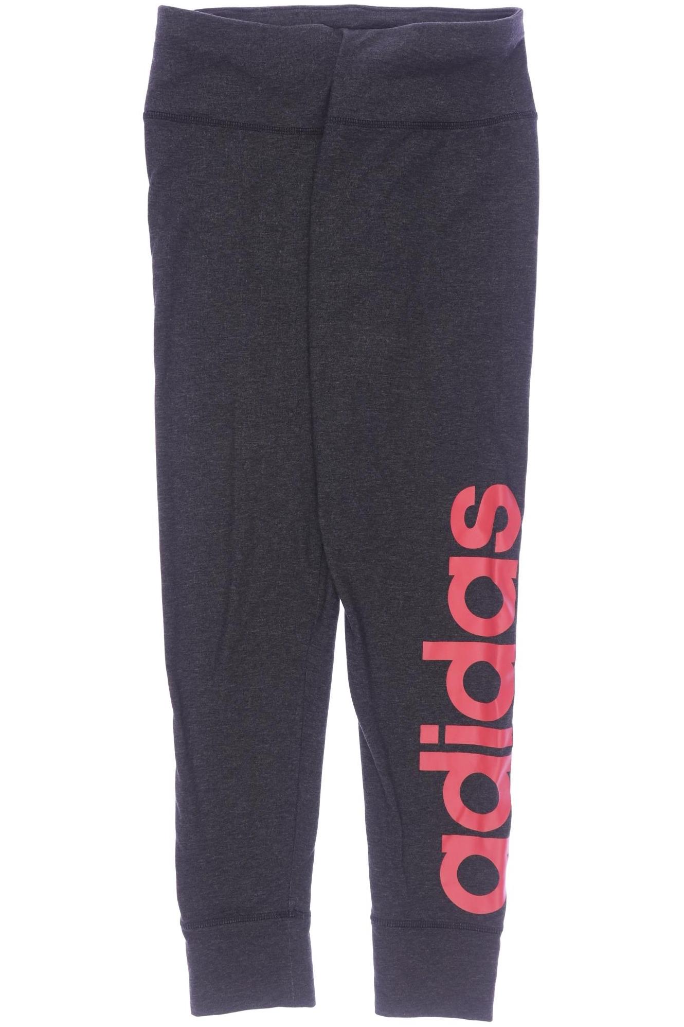 

adidas Damen Stoffhose, grau, Gr. 0