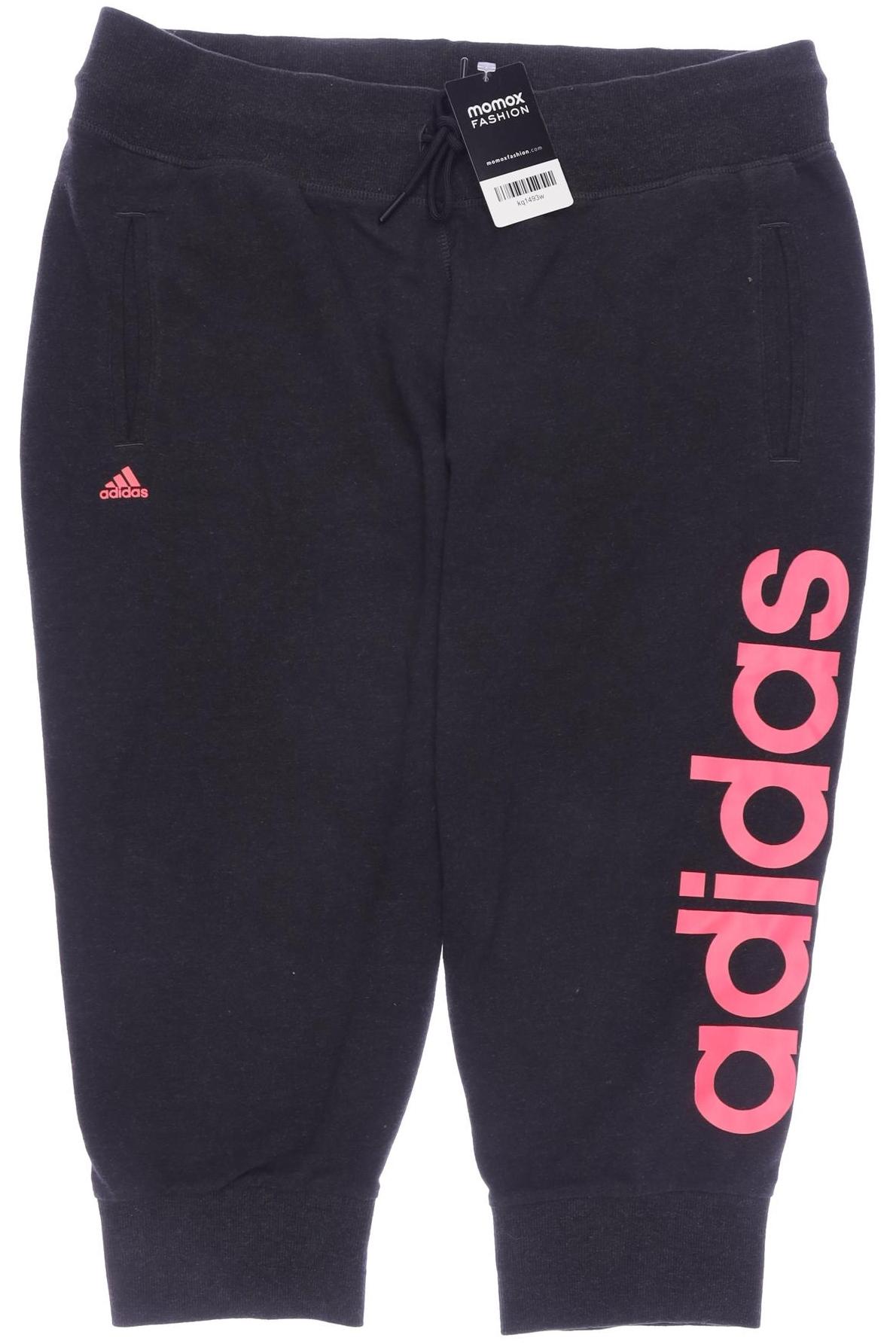 

adidas Damen Stoffhose, grau, Gr. 42