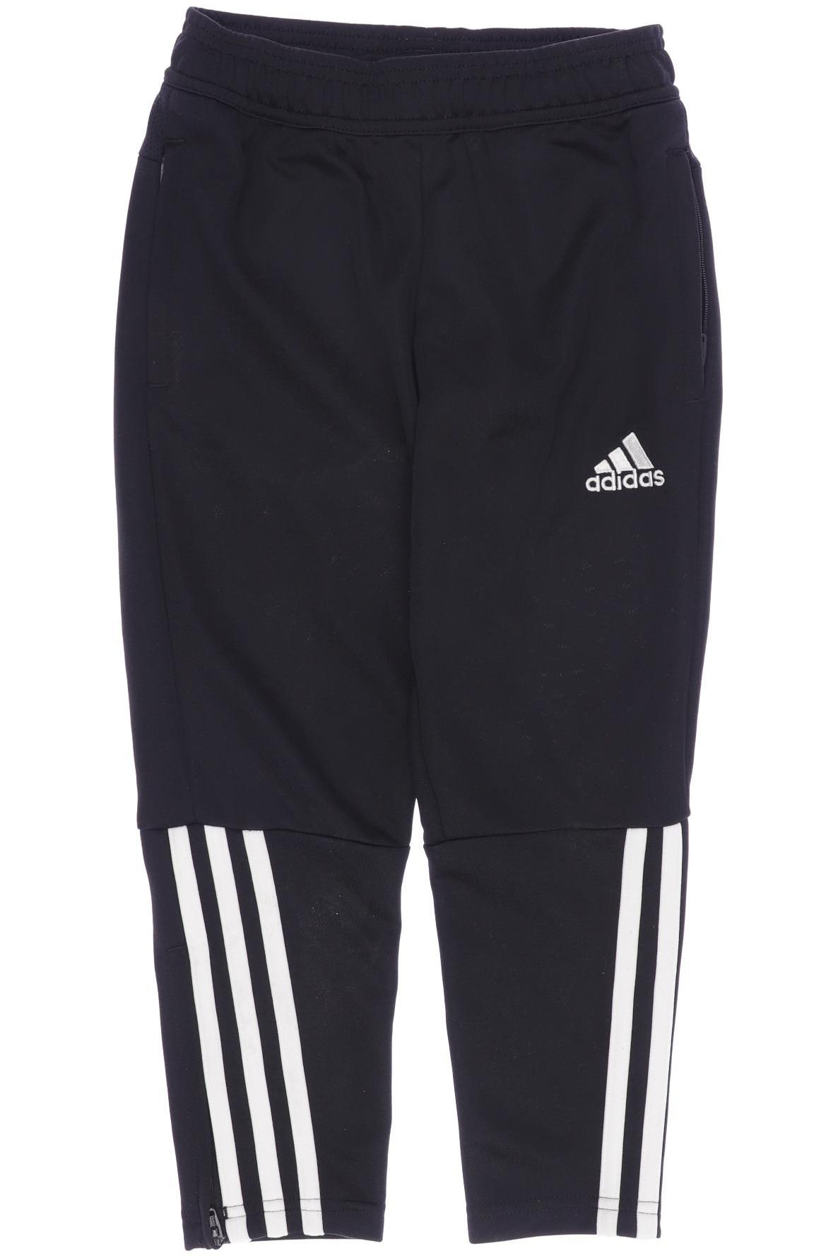 

adidas Damen Stoffhose, schwarz, Gr. 116