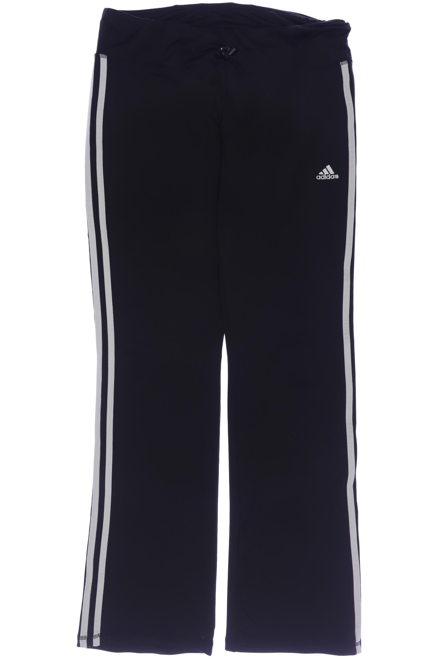 

adidas Damen Stoffhose, schwarz, Gr. 0
