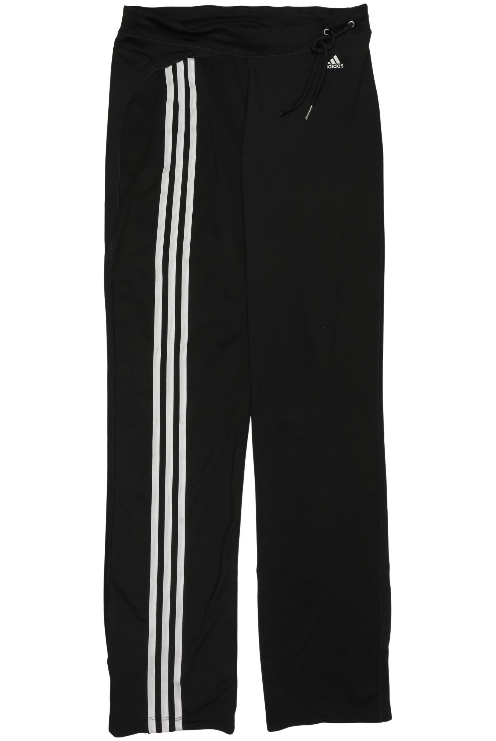 

adidas Damen Stoffhose, schwarz, Gr. 38