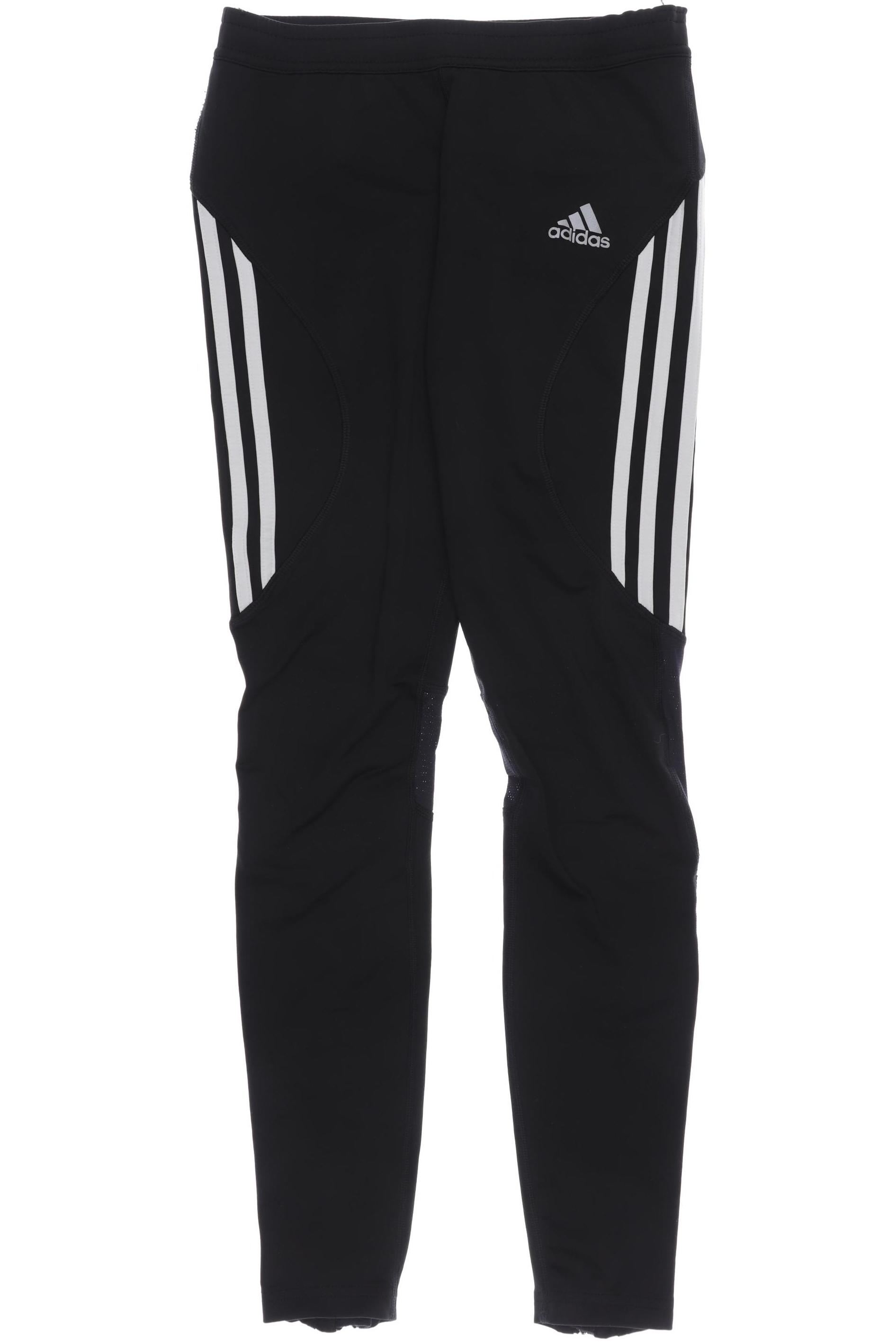 

adidas Damen Stoffhose, schwarz, Gr. 0