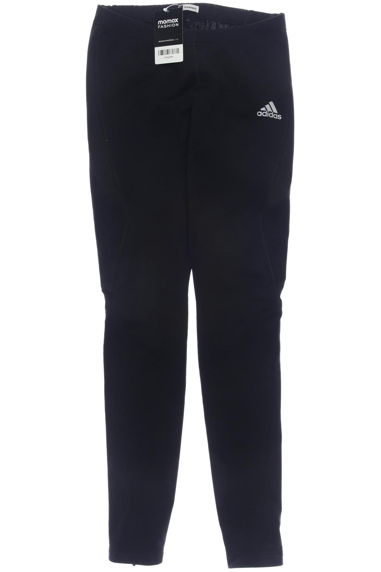 

adidas Damen Stoffhose, schwarz, Gr. 0