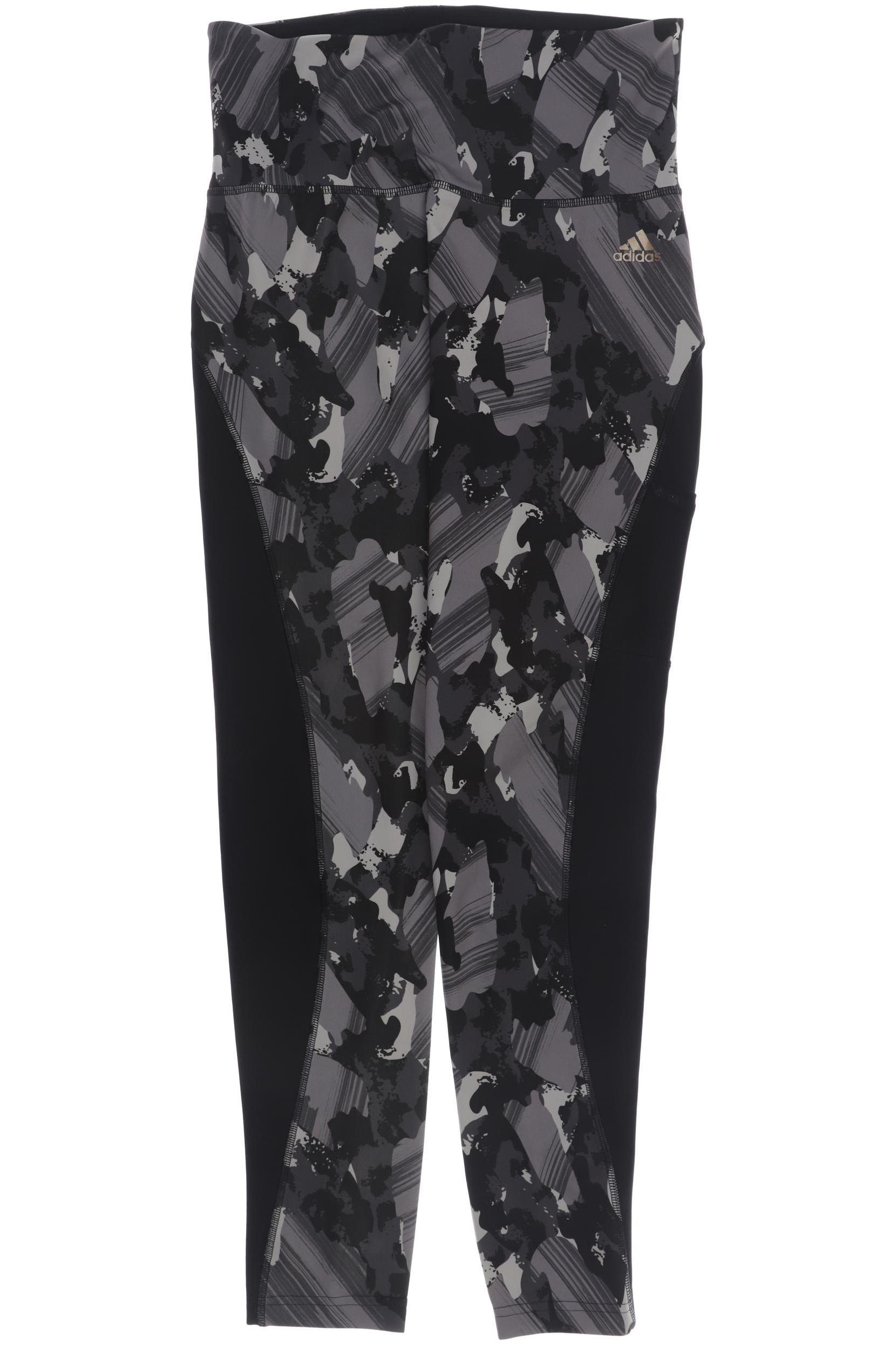 

adidas Damen Stoffhose, grau, Gr. 0