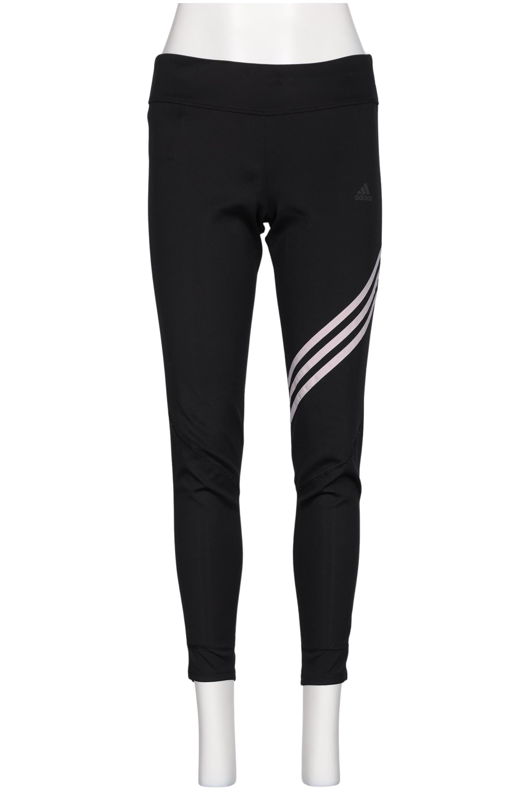 

adidas Damen Stoffhose, schwarz, Gr. 38