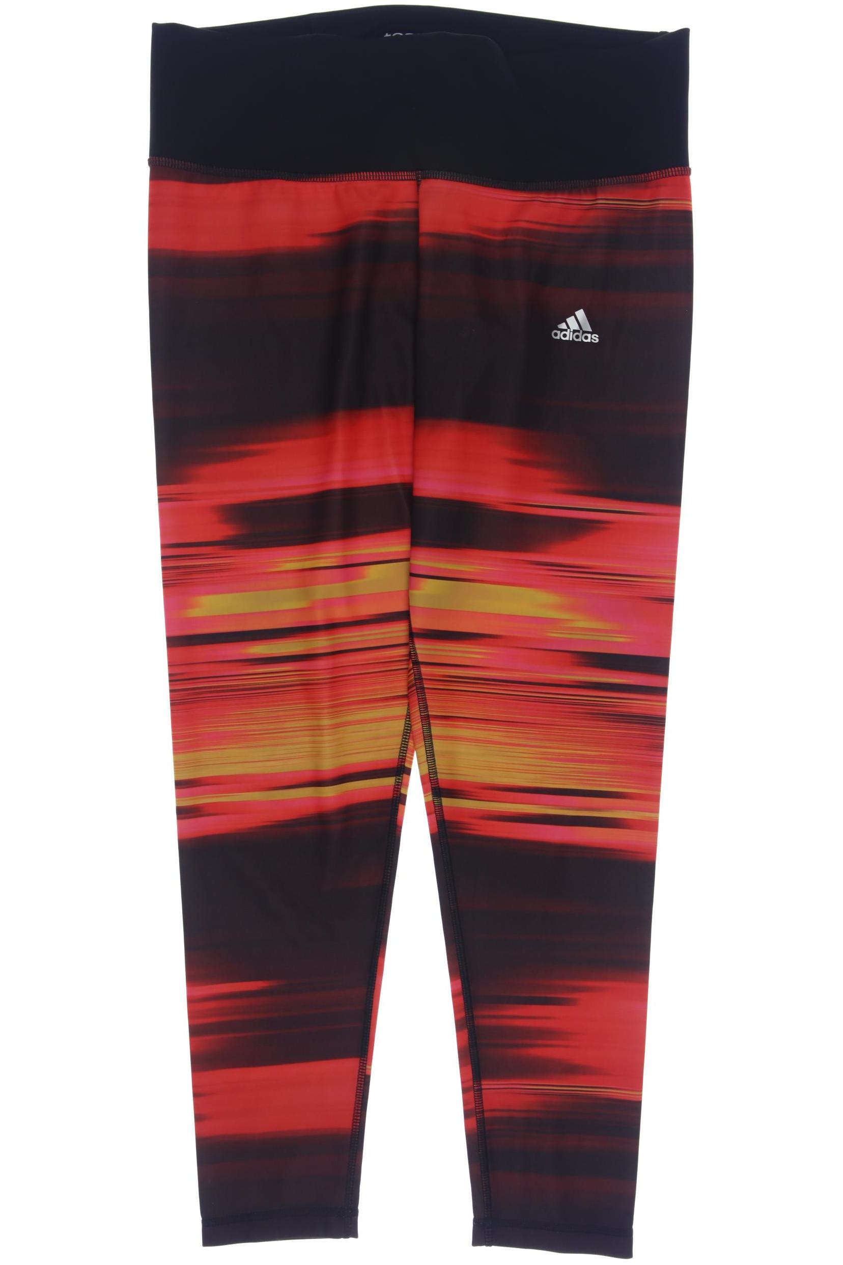 

adidas Damen Stoffhose, rot, Gr. 0