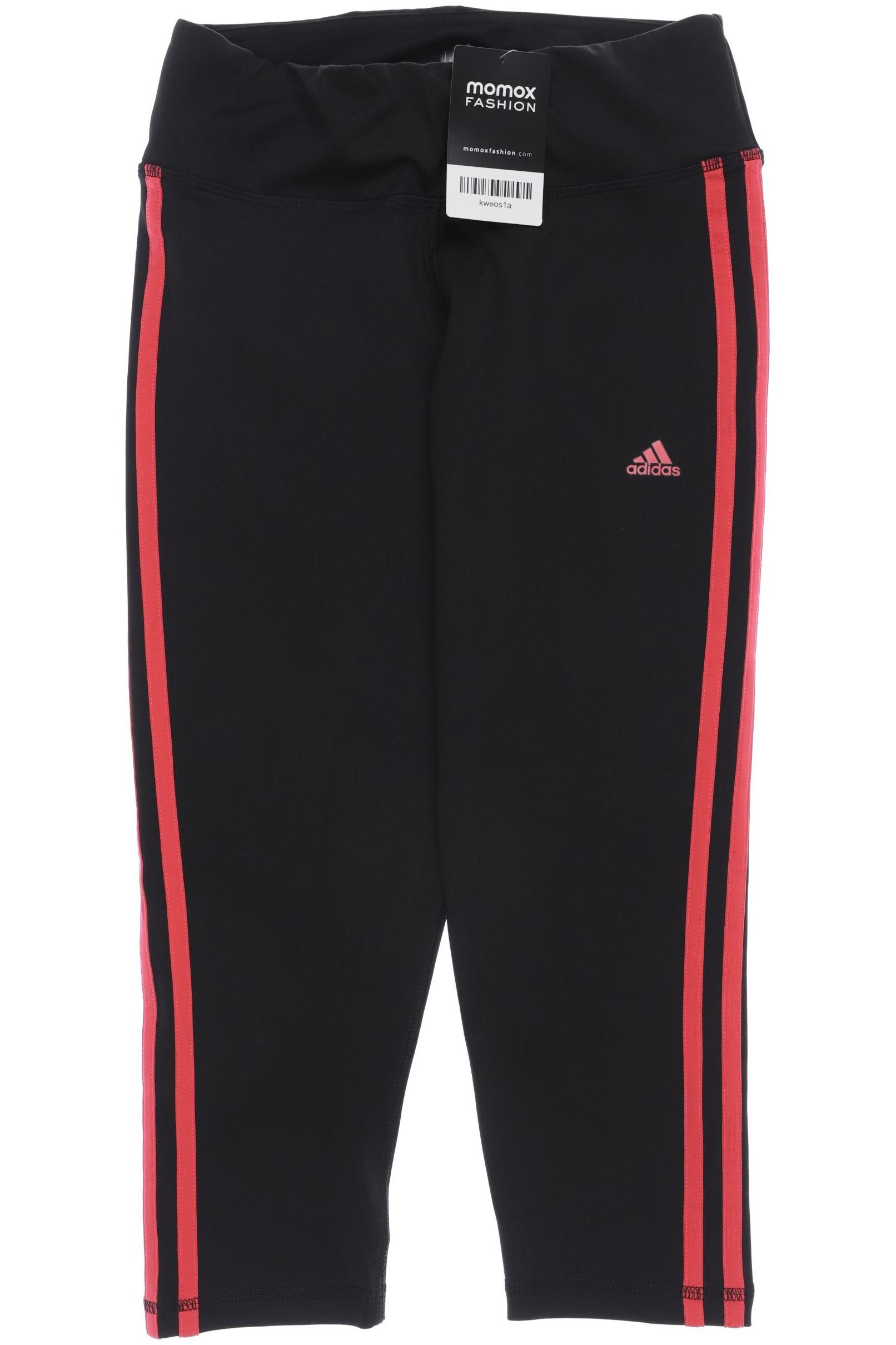 

adidas Damen Stoffhose, schwarz, Gr. 0