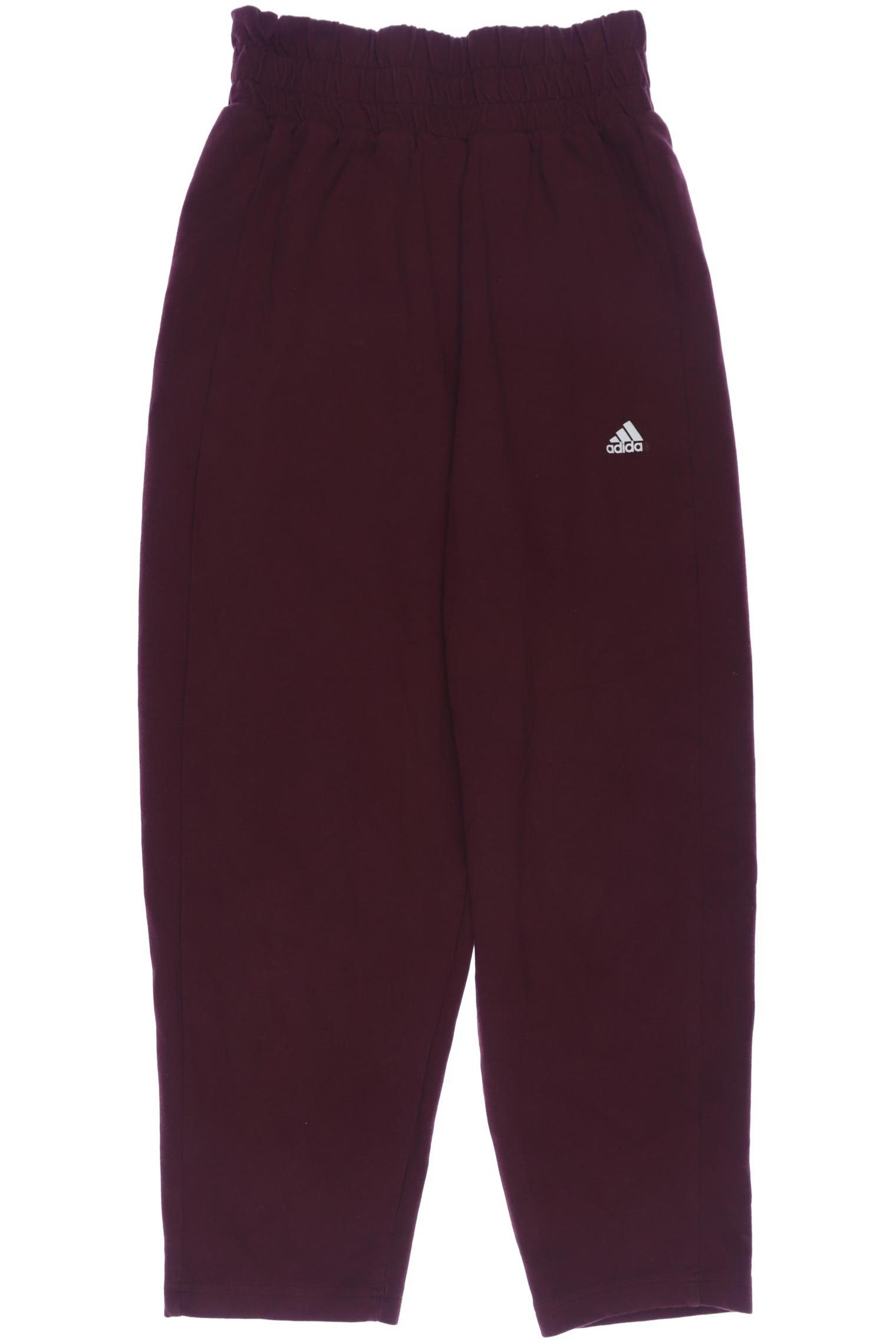 

adidas Damen Stoffhose, bordeaux, Gr. 24