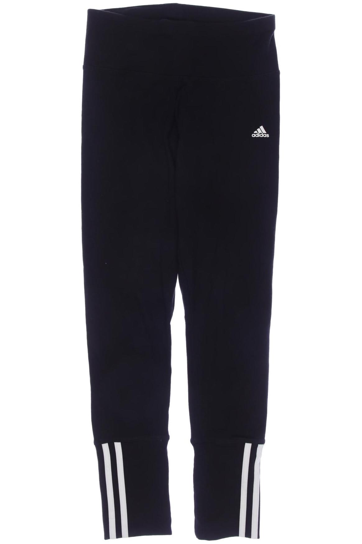 

adidas Damen Stoffhose, schwarz, Gr. 0