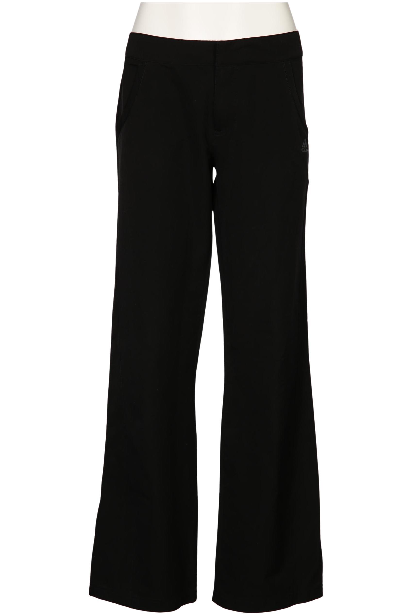 

adidas Damen Stoffhose, schwarz, Gr. 40