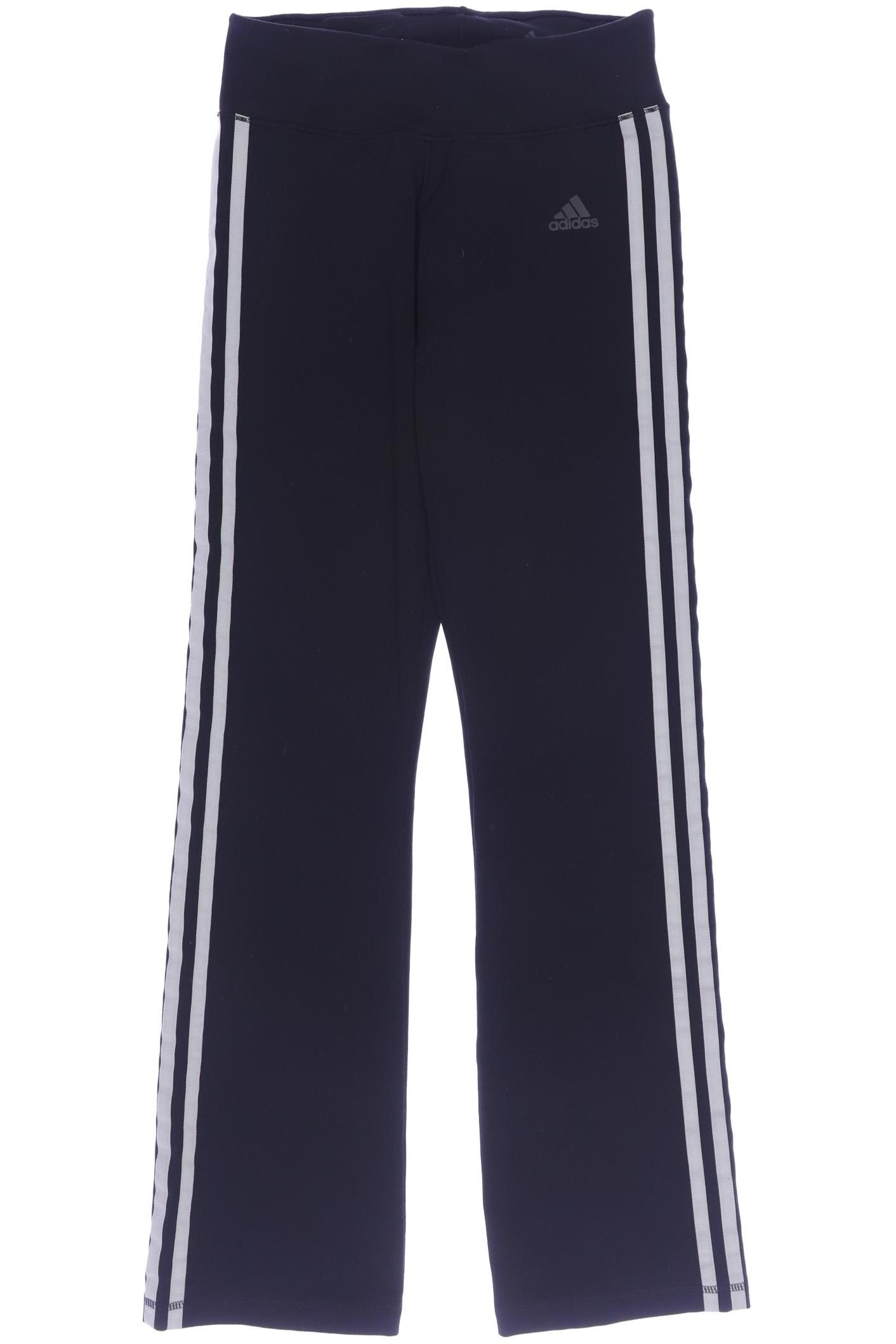 

adidas Damen Stoffhose, schwarz, Gr. 0