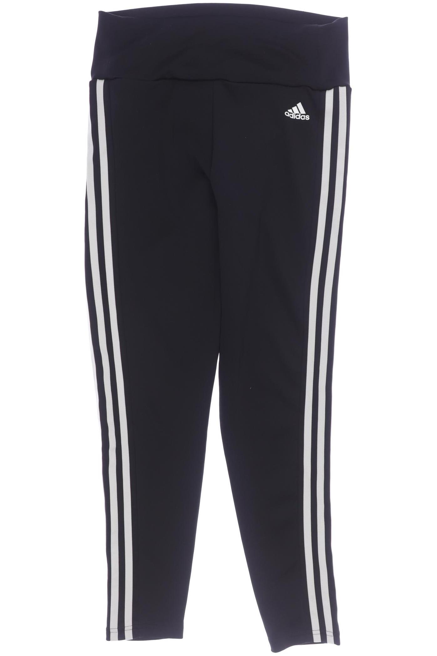 

adidas Damen Stoffhose, schwarz, Gr. 0