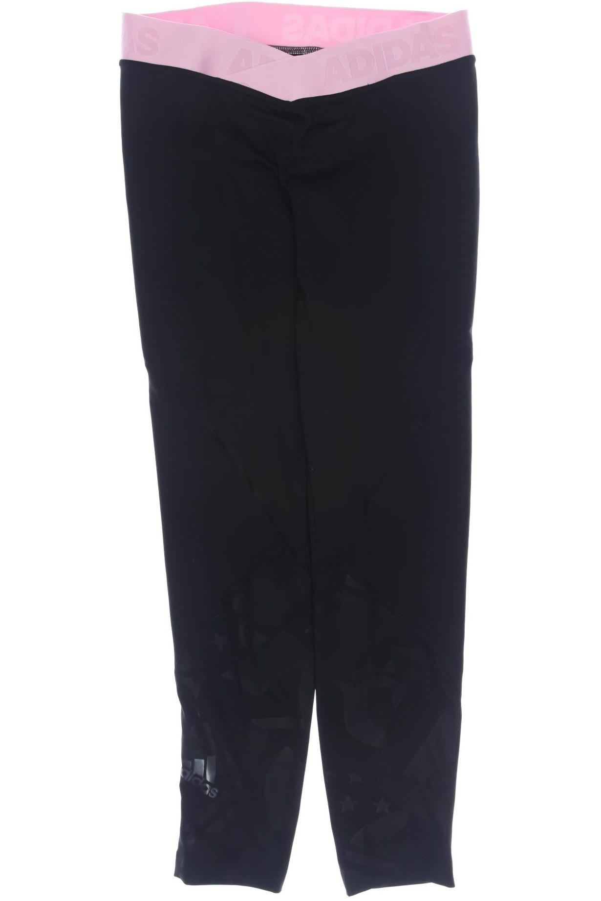 

adidas Damen Stoffhose, schwarz, Gr. 0