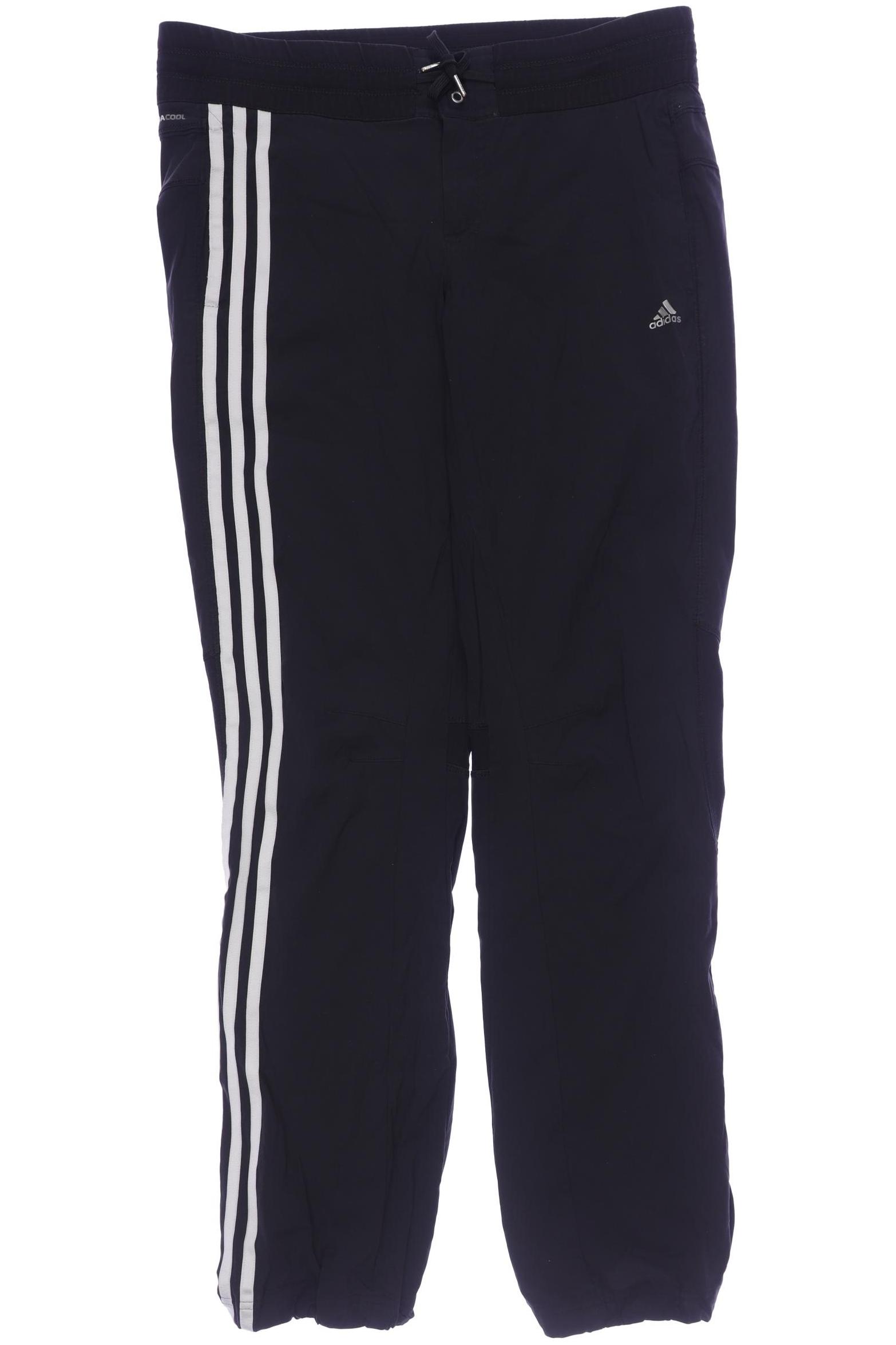 

adidas Damen Stoffhose, schwarz, Gr. 36