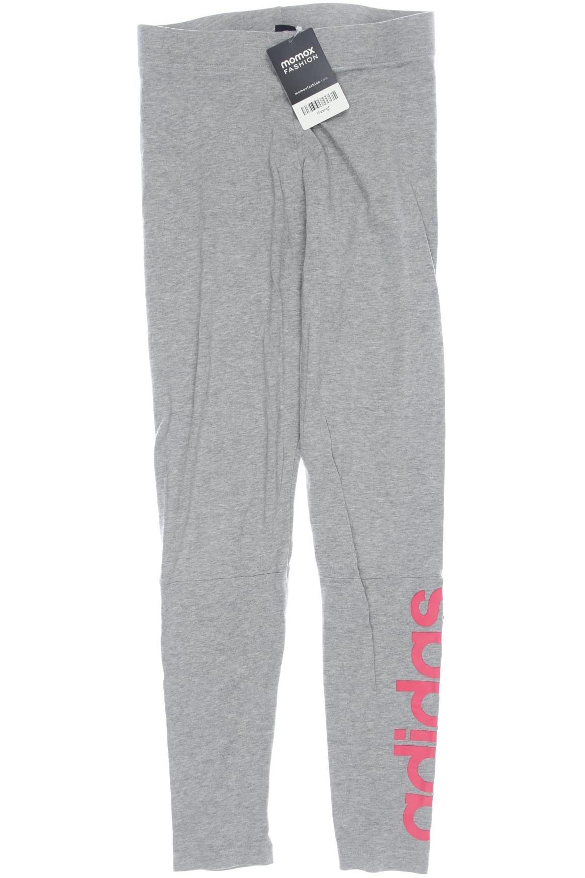 

adidas Damen Stoffhose, grau, Gr. 24