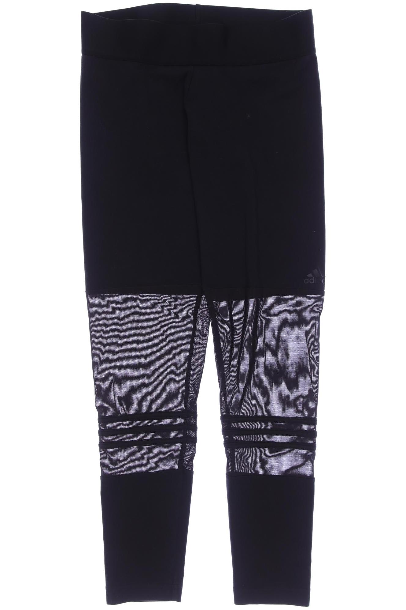 

adidas Damen Stoffhose, schwarz, Gr. 27