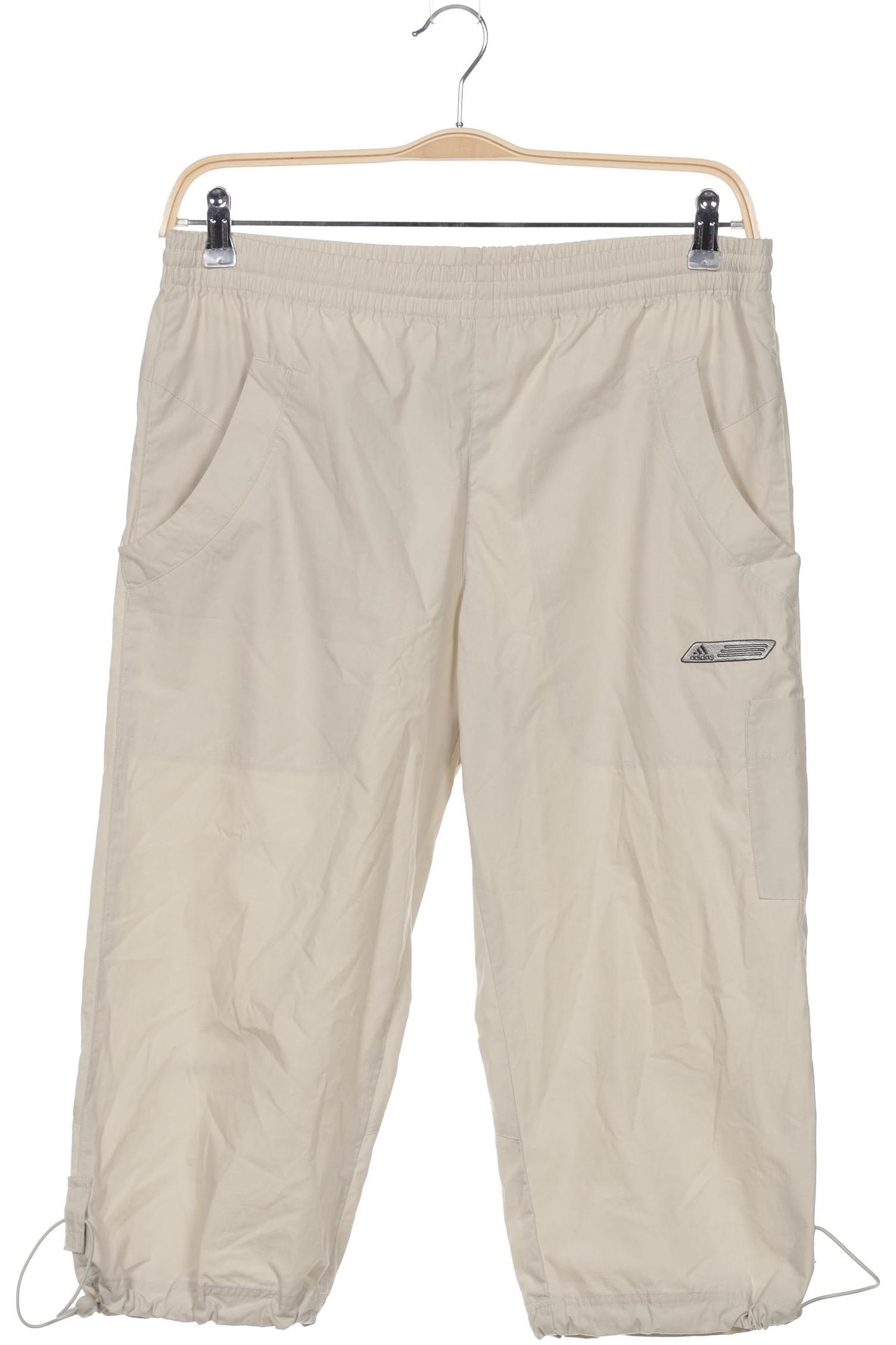 

adidas Damen Stoffhose, cremeweiß, Gr. 0