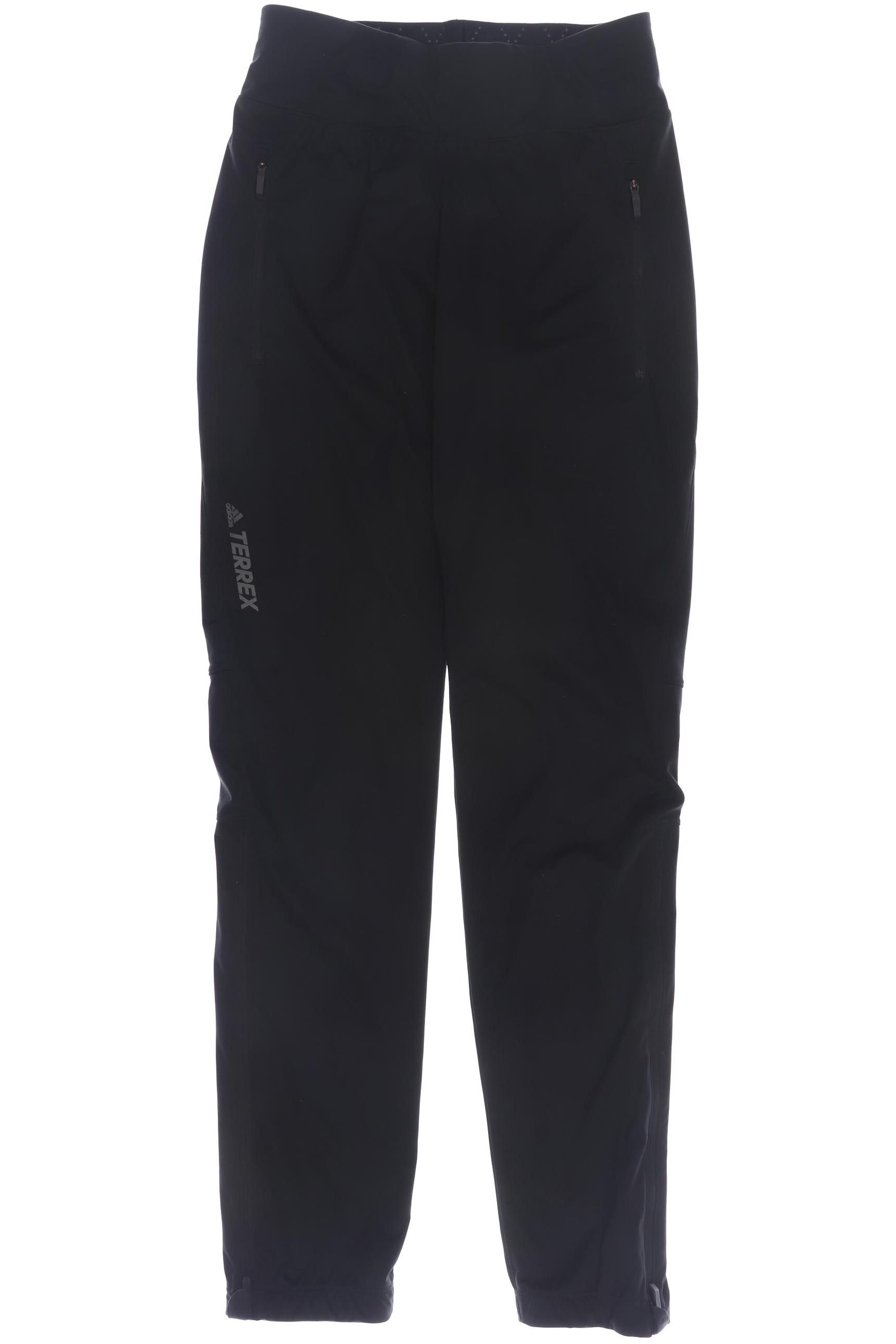 

adidas Damen Stoffhose, schwarz, Gr. 36