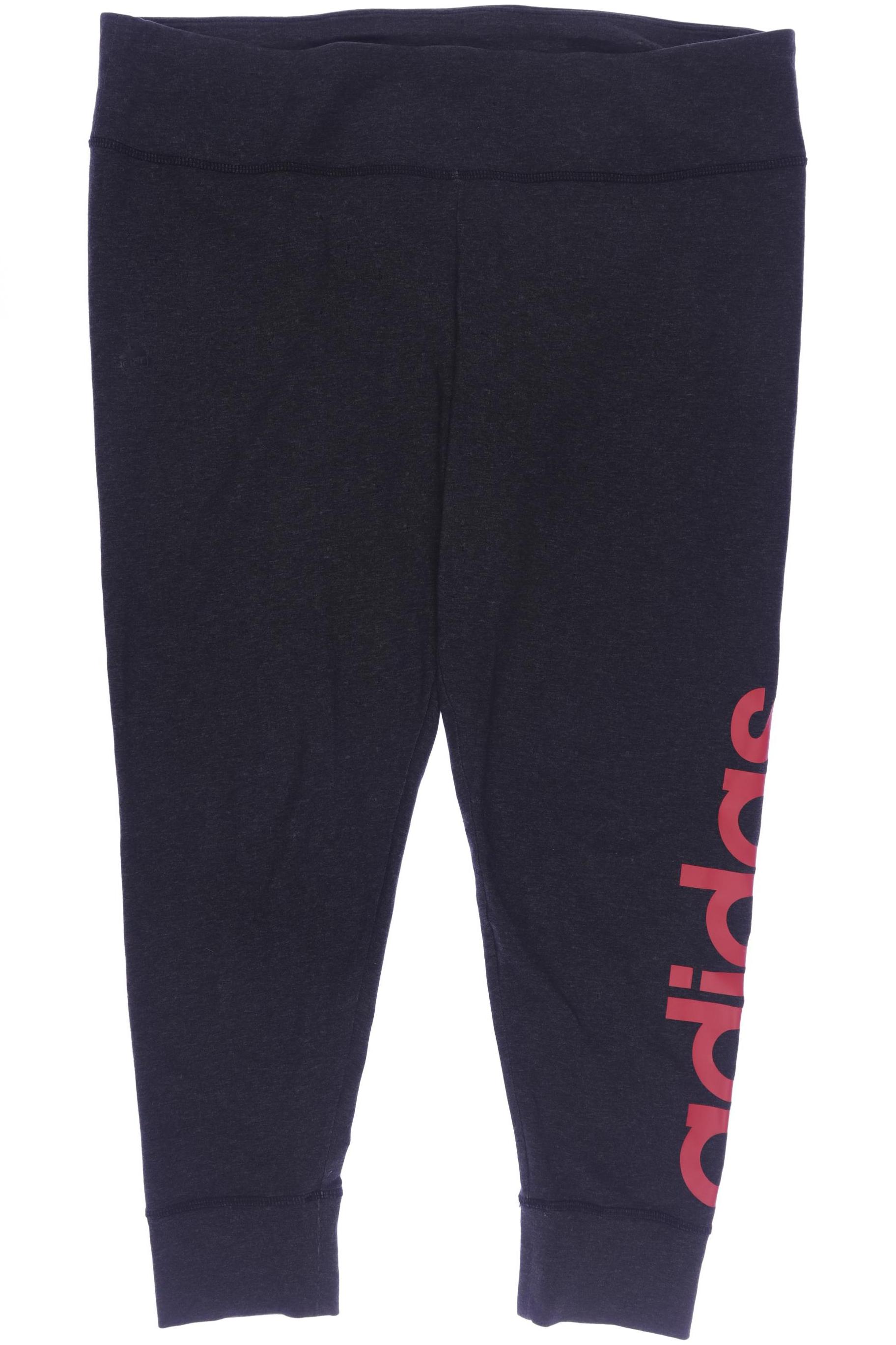 

adidas Damen Stoffhose, grau, Gr. 0