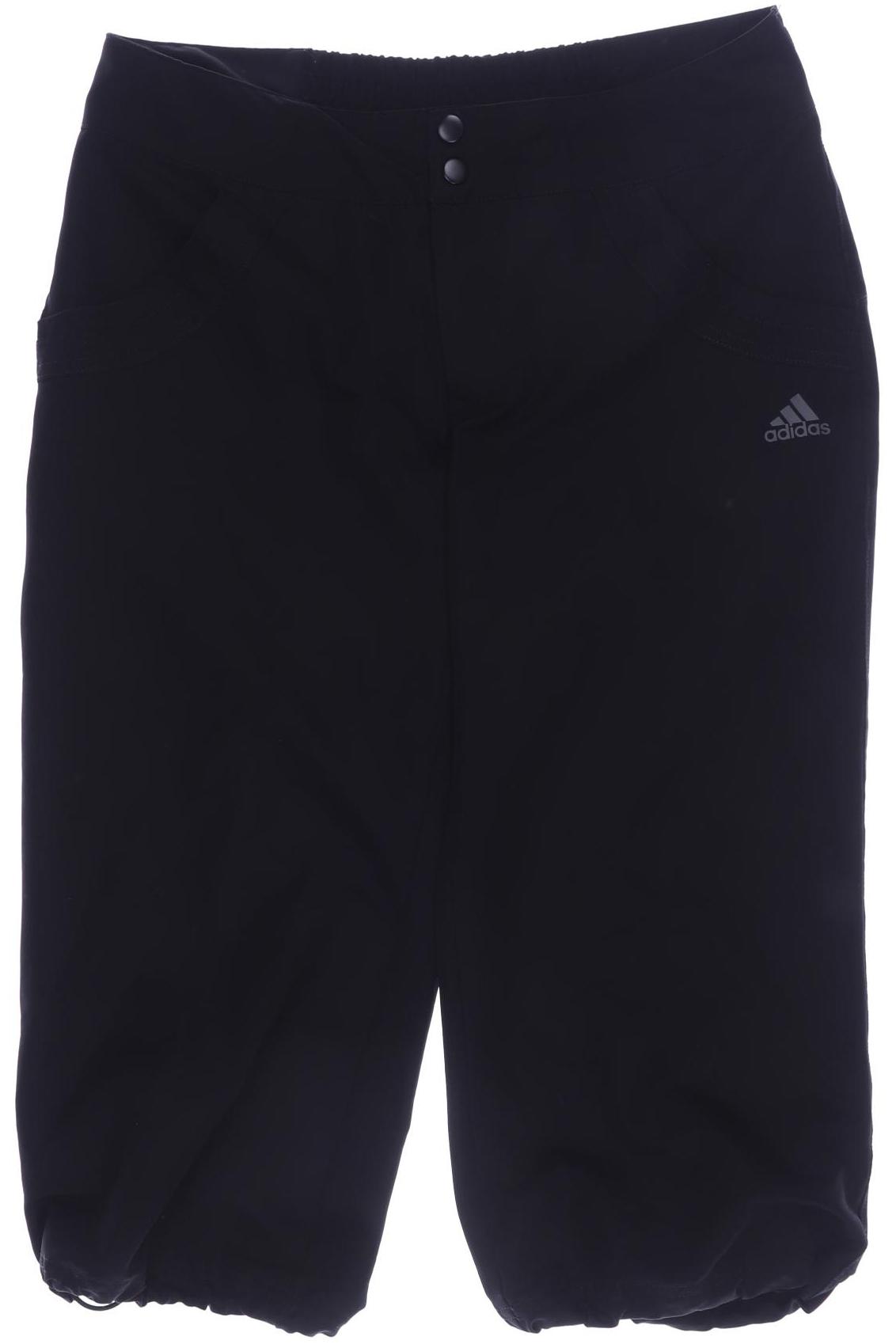 

adidas Damen Stoffhose, schwarz, Gr. 38